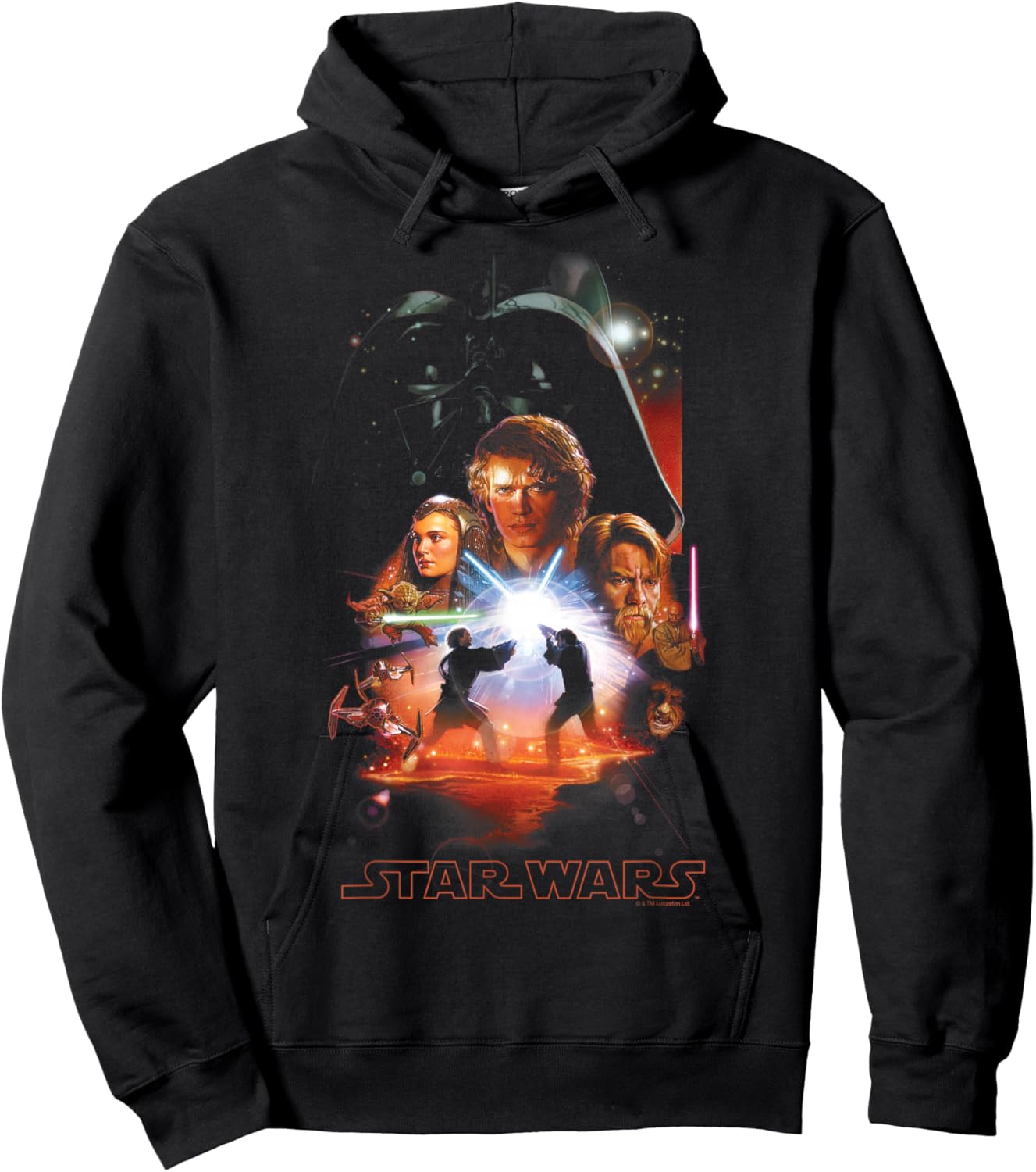 Star Wars: Revenge of the Sith Poster Hoodie - Hoodie | Black