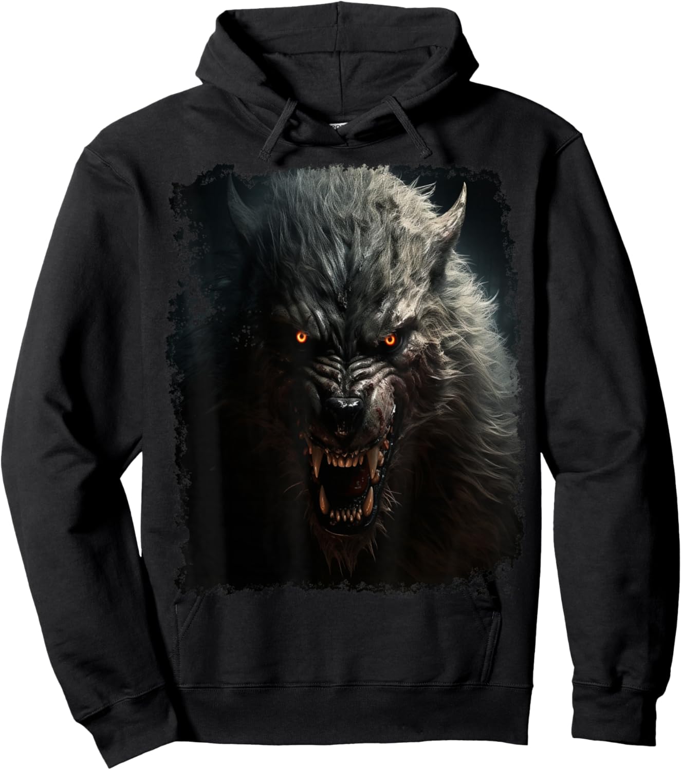 Werewolf Costume Hoodie - Hoodie | Black