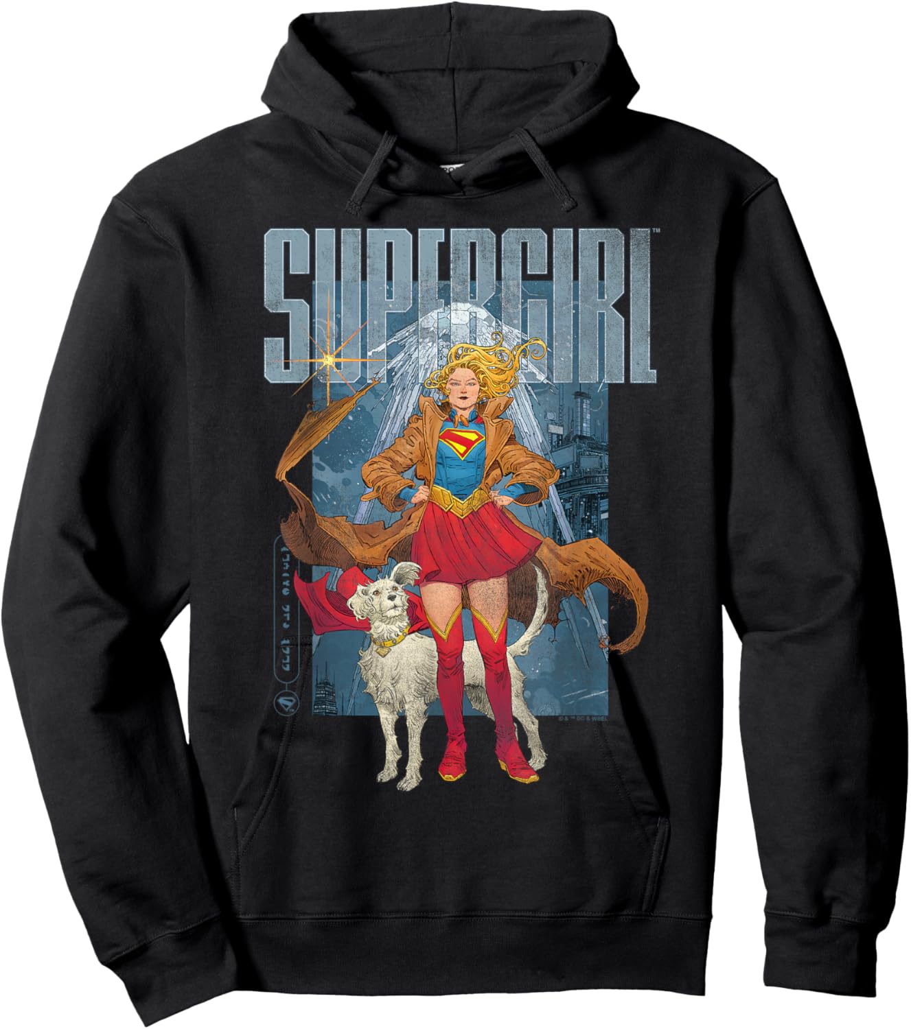 Supergirl 2026 Kara Comic Style Hoodie - Hoodie | Black
