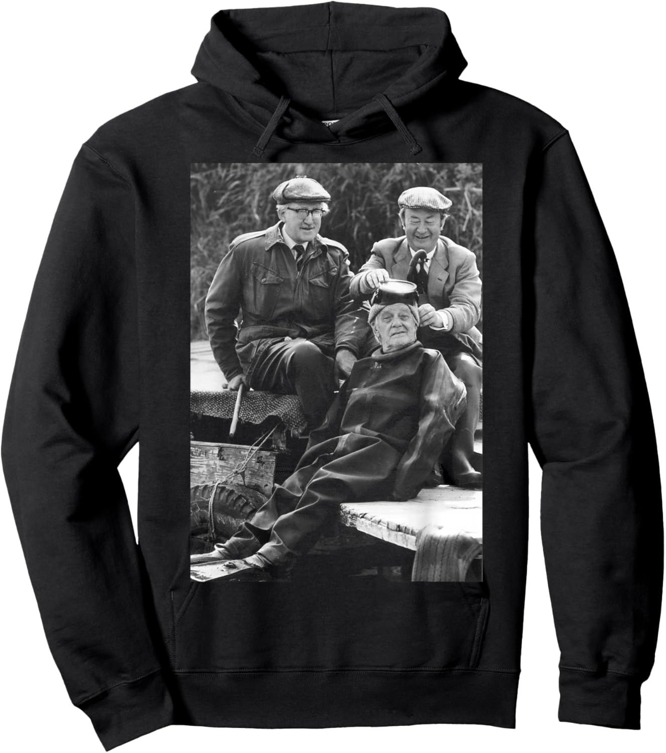 Last of The Summer Wine 1981 Compo Simmonite & Co Hoodie - Hoodie | Black