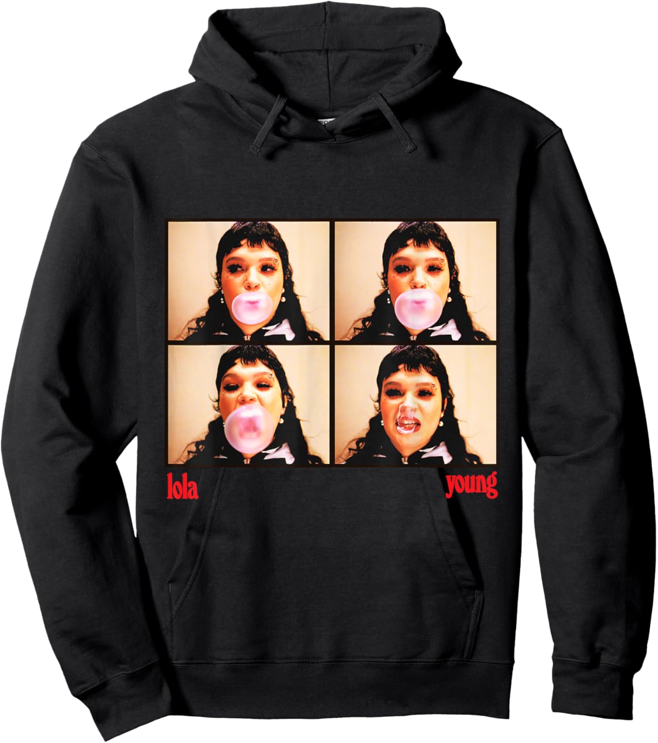 Official Lola Young Photo Strip Hoodie - Hoodie | Black