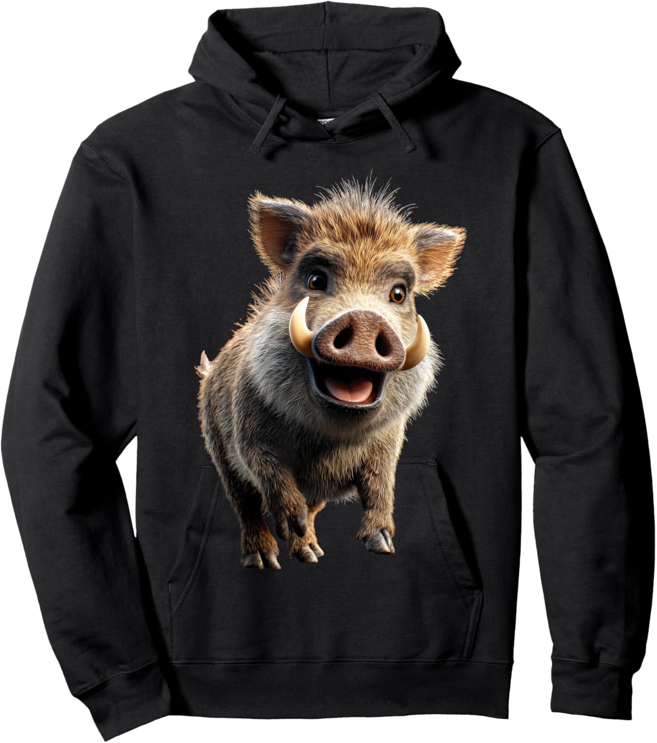 Boar Hunters Game Pigs Hoodie - Hoodie | Black