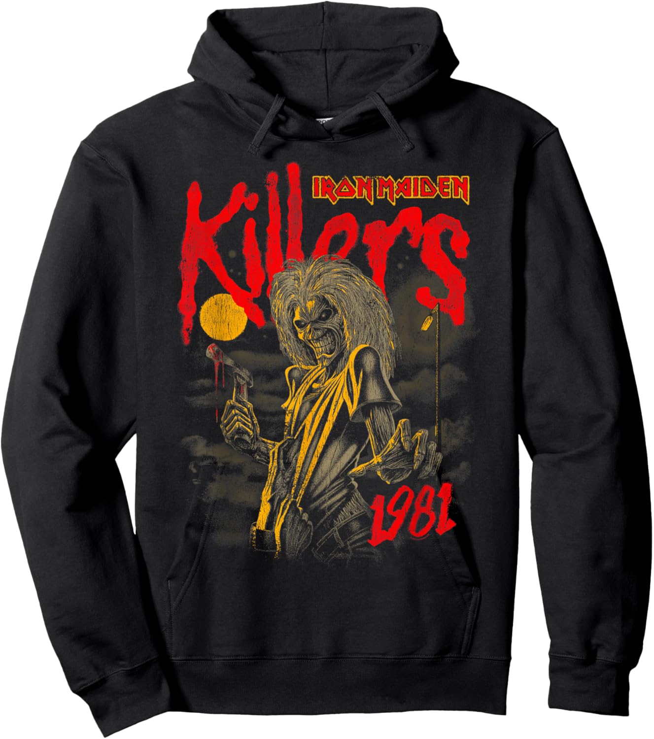 Iron Maiden - Spray Pain Killer Hoodie - Hoodie | Black