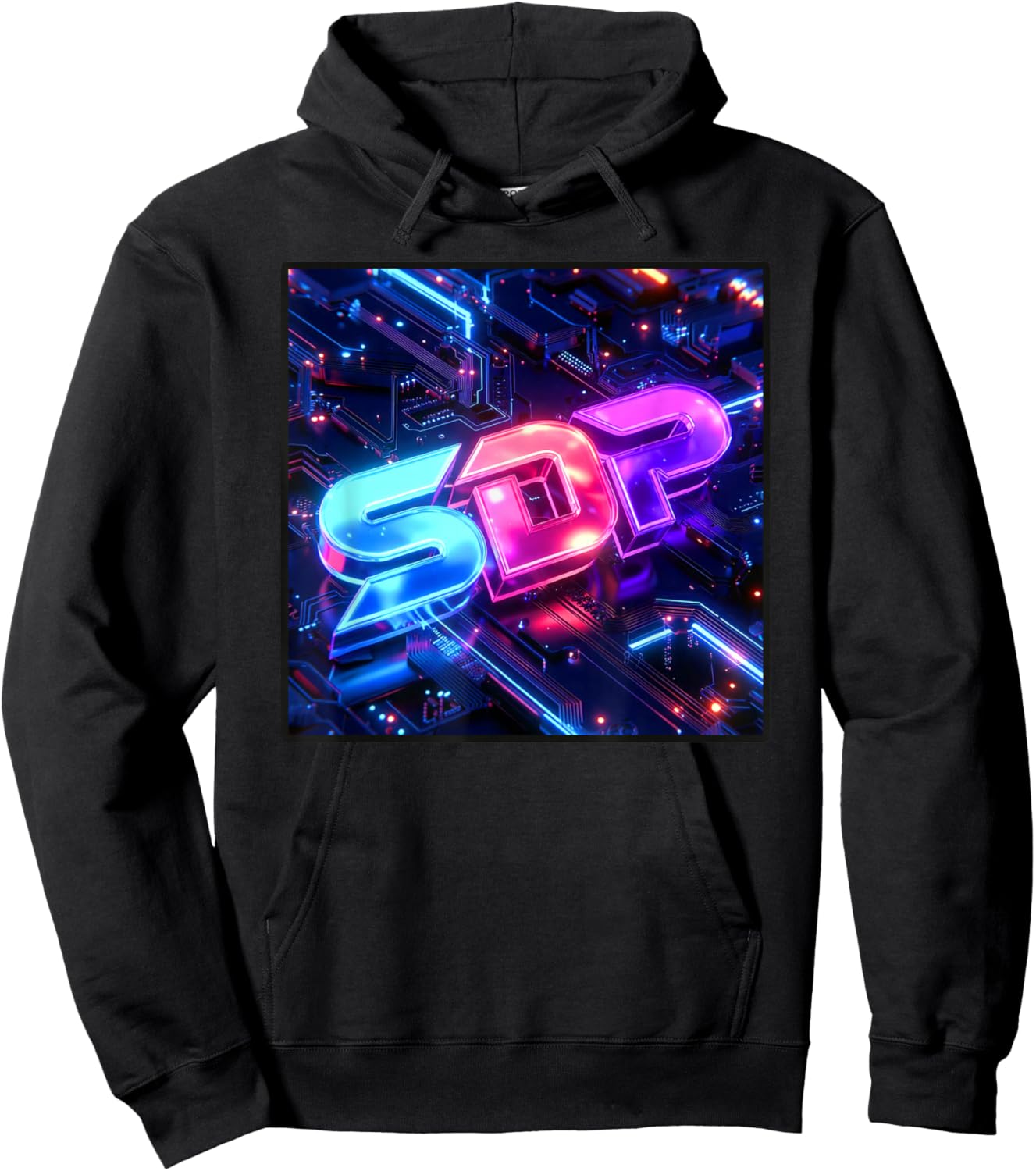 SDP Printed Circuit Board Hoodie - Hoodie | Black