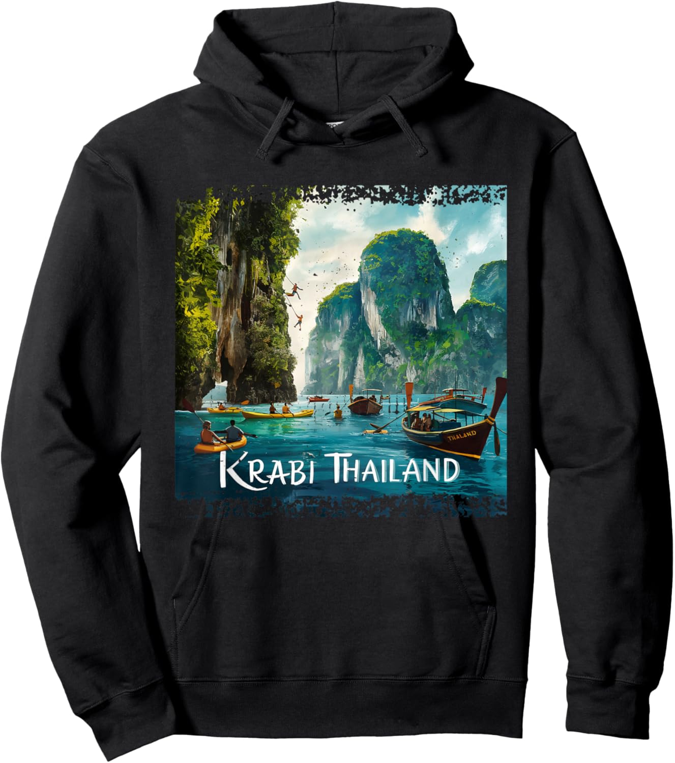 Krabi Thailand Hoodie - Hoodie | Black