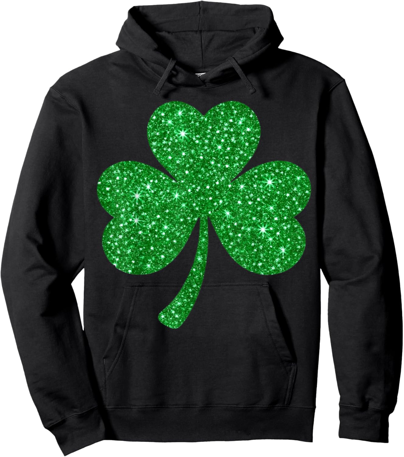 St. Patrick's Day Shamrock Ireland Shamrock Hoodie - Hoodie | Black