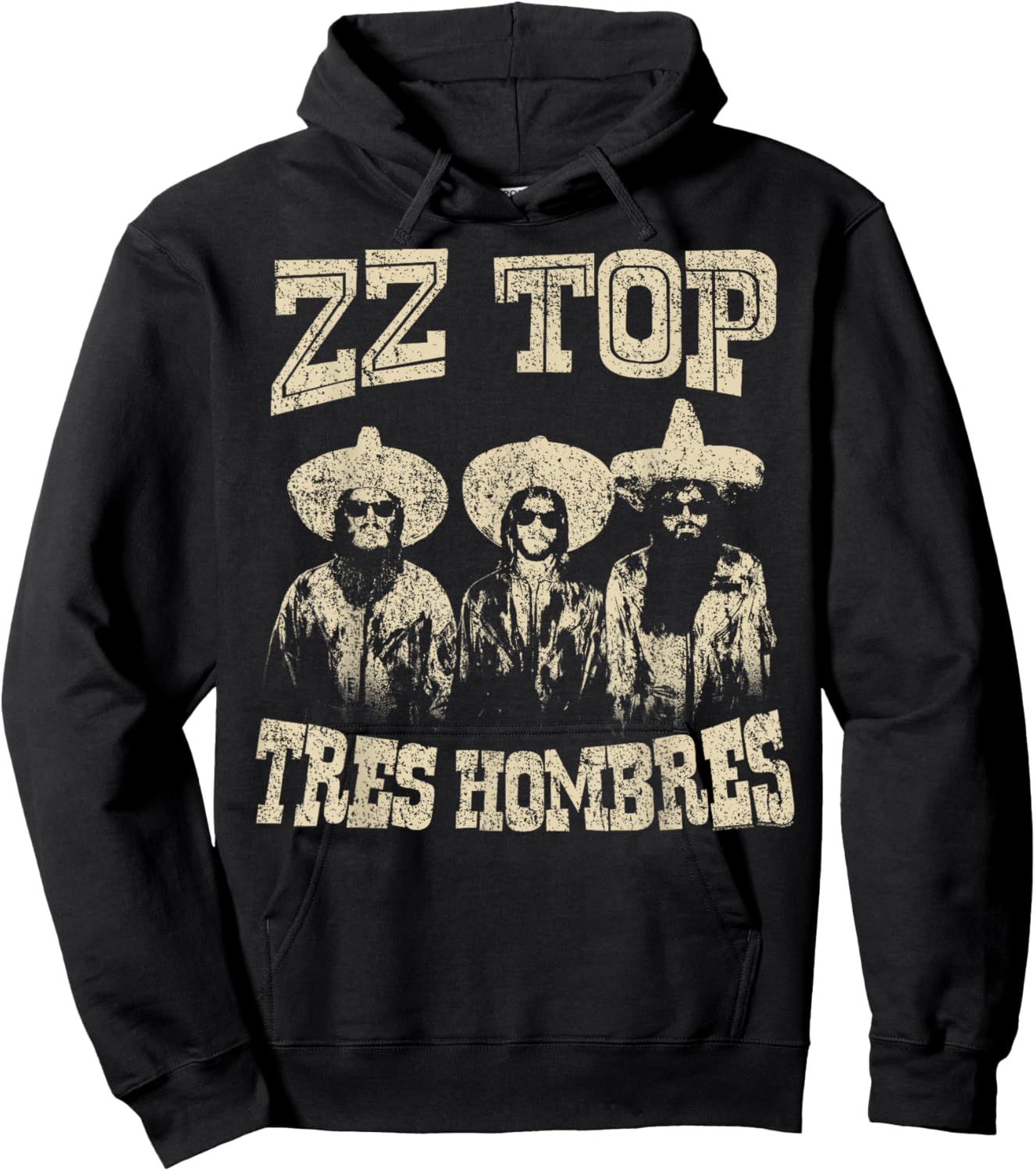 ZZ Top Hombres Hoodie - Hoodie | Black