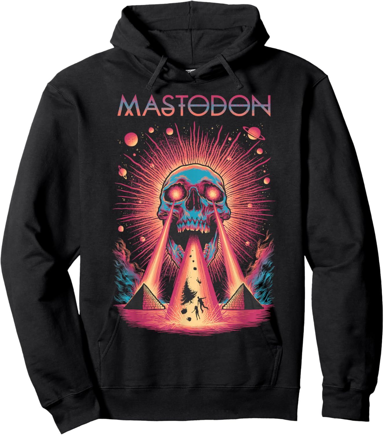 Mastodon Silent Night of The Skull Hoodie - Hoodie | Black