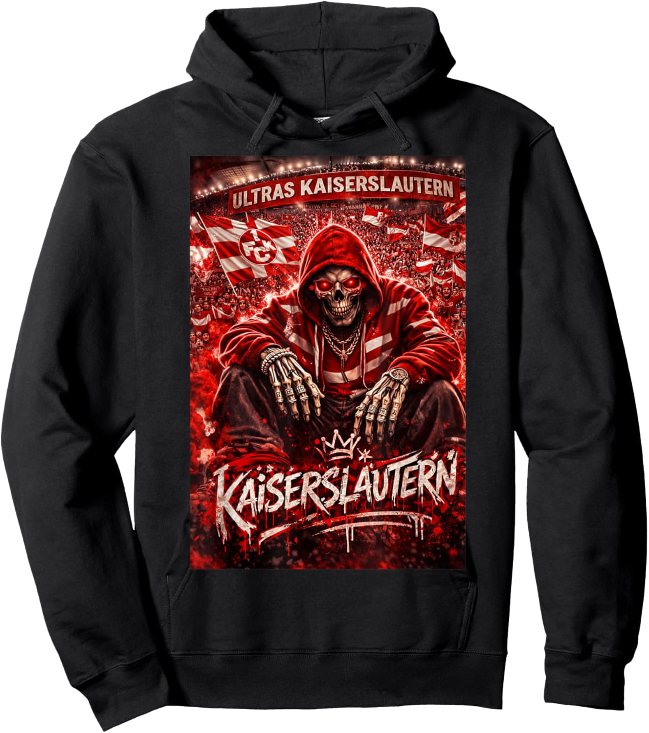 Kaiserslautern Ultras Lautern Jungs Herren Ultras Hoodie - Hoodie | Black