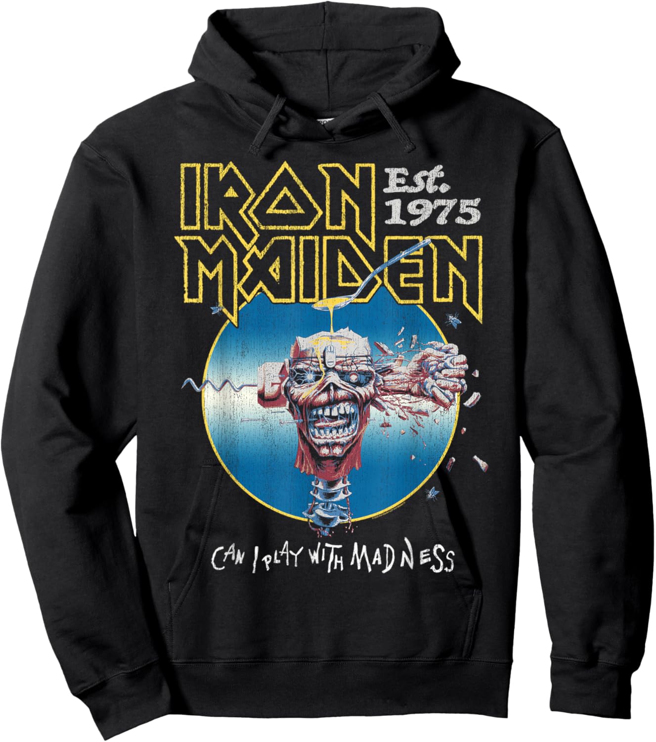 Iron Maiden - Can I Play with Madness Hoodie - Hoodie | Black