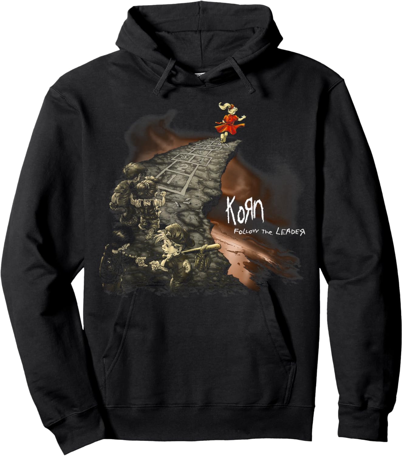 Korn Follow Cliff Hoodie - Hoodie | Black
