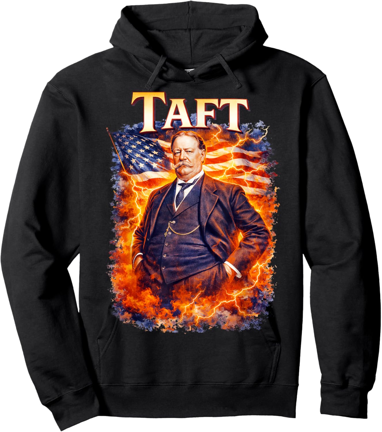 William Howard TAFT Hoodie - Hoodie | Black