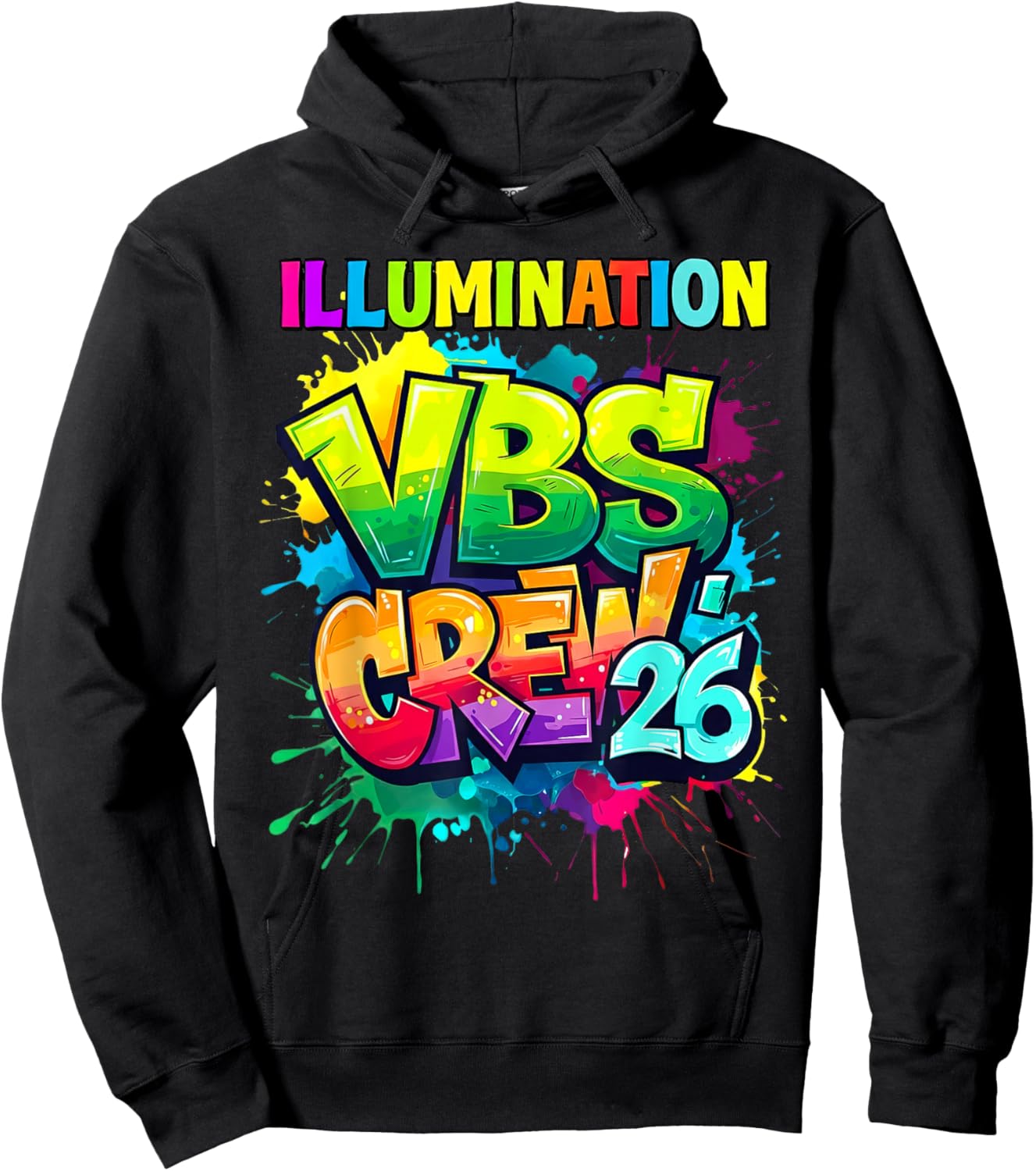 Colorful Hoodie - Hoodie | Black