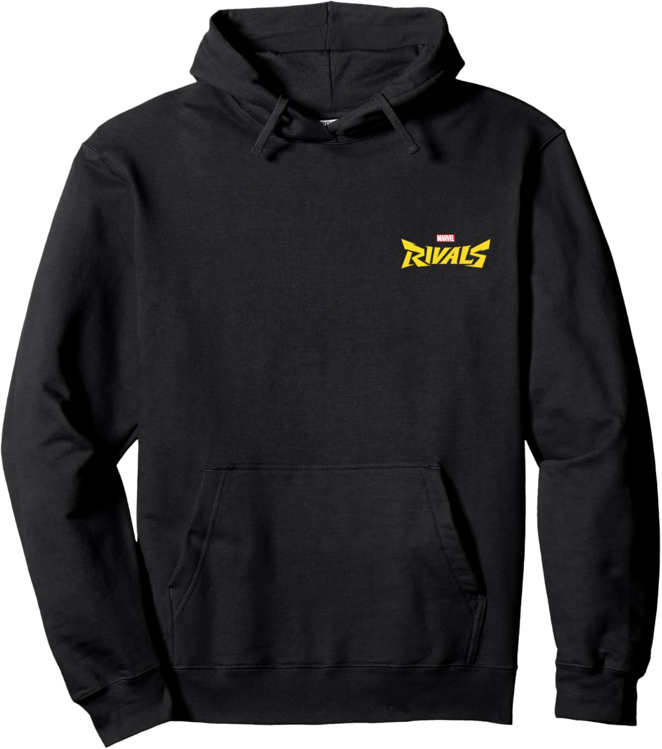 Marvel Rivals Official Video Game Logo Front & Back Hoodie - Hoodie | Black