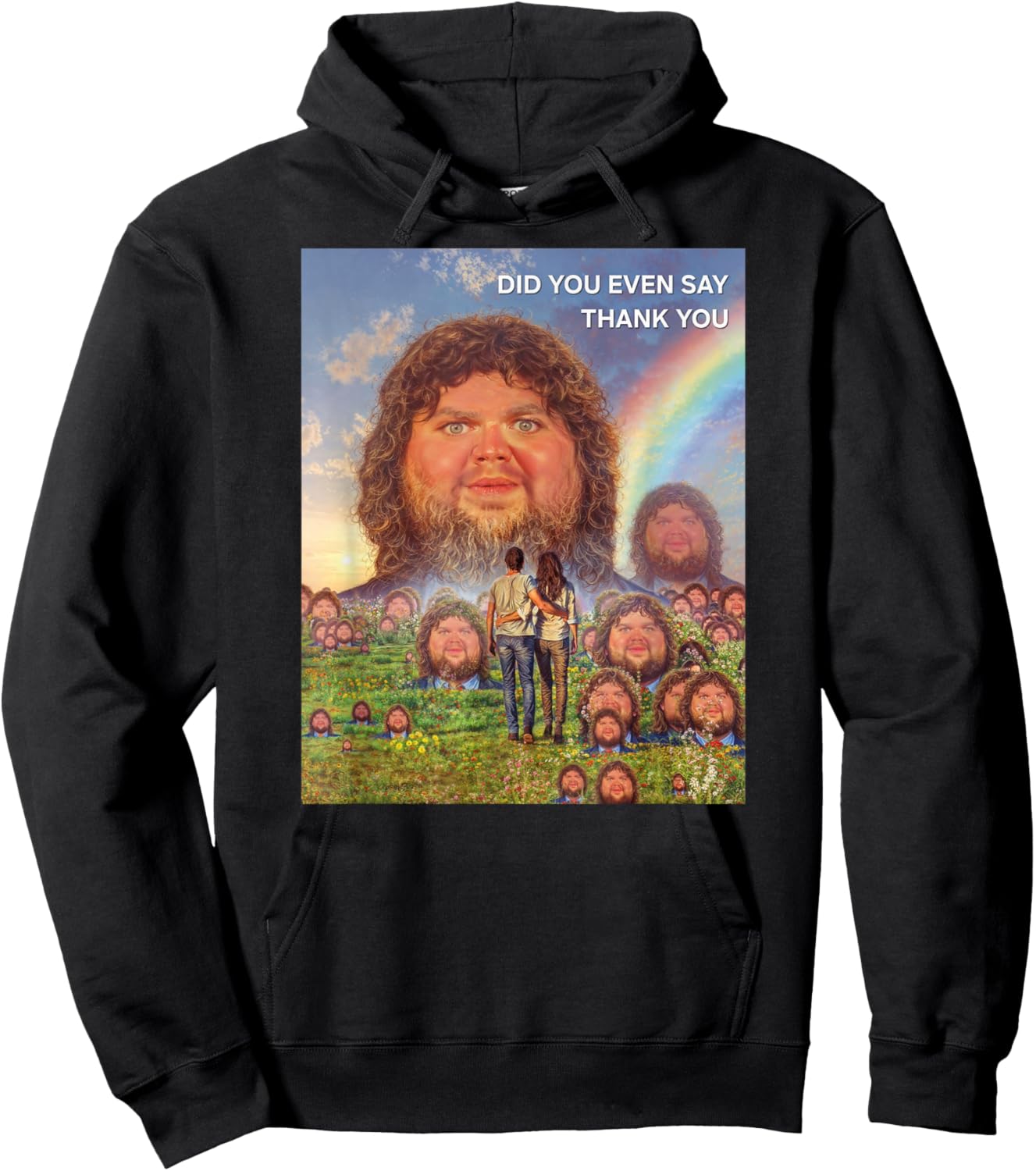 Did You Even Say Thank You Hoodie - Hoodie | Black