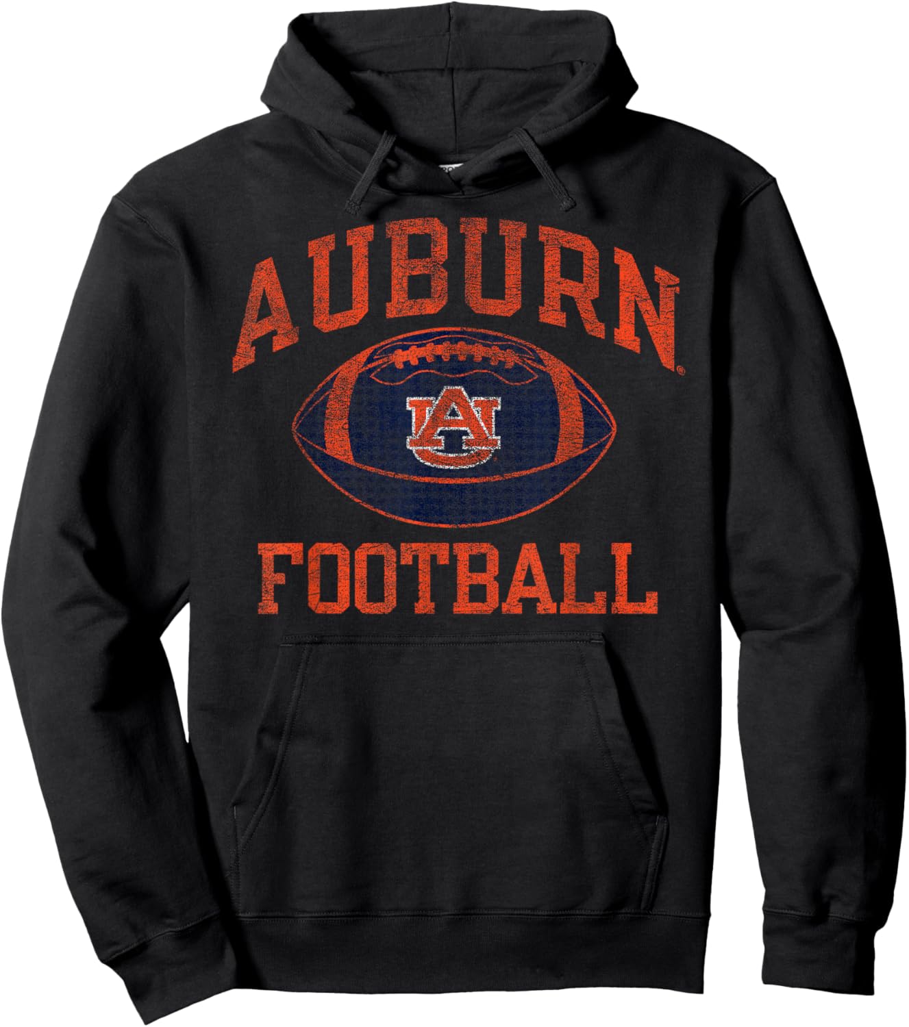 Auburn Tigers Football Intensity Navy Officially Licensed Hoodie - Hoodie | Black