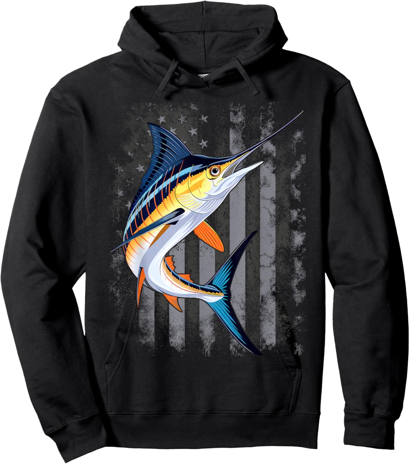 Nice Spearfish costume for Marlin Animal Lovers Hoodie - Hoodie | Black