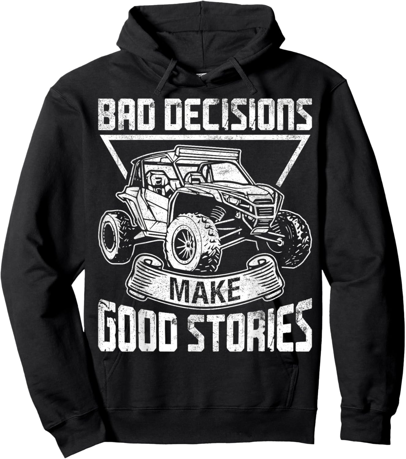 Funny SxS Design Women SxS UTV Side By Side Vehicle Hoodie - Hoodie | Black