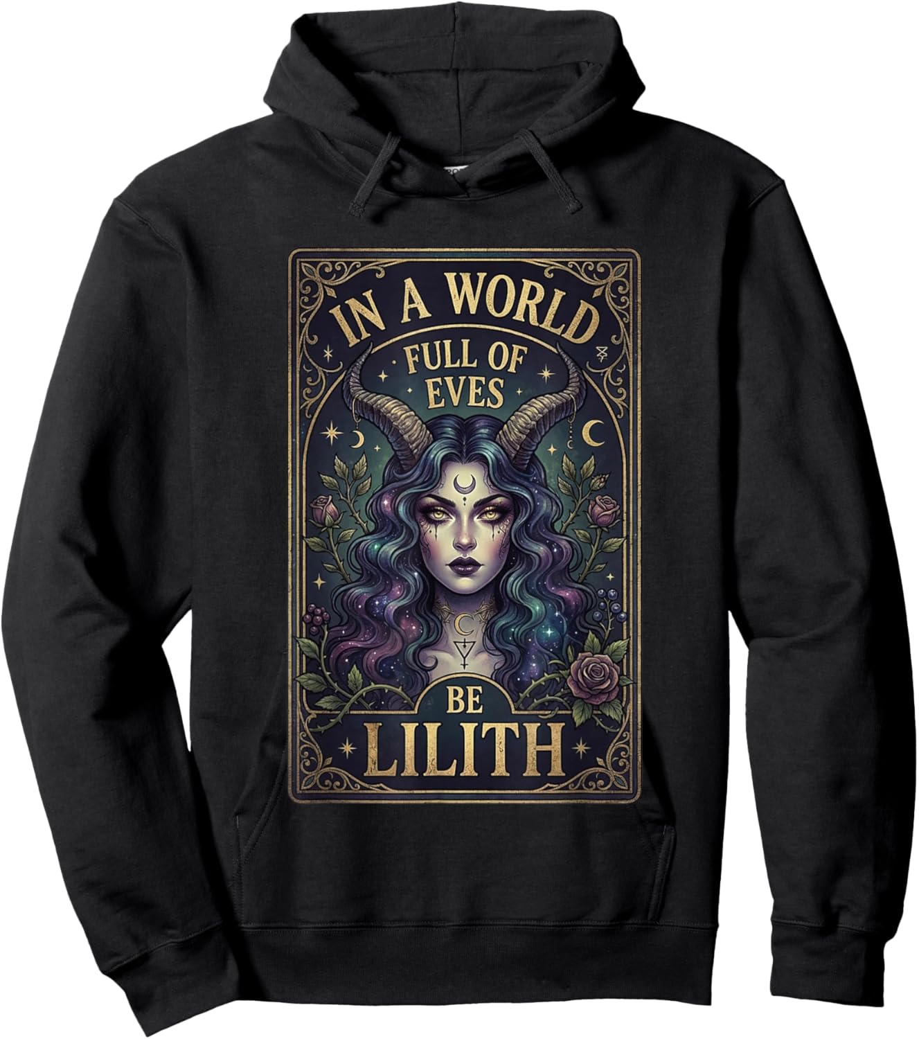 in A World Full of Eves Be A Lilith Hoodie - Hoodie | Black