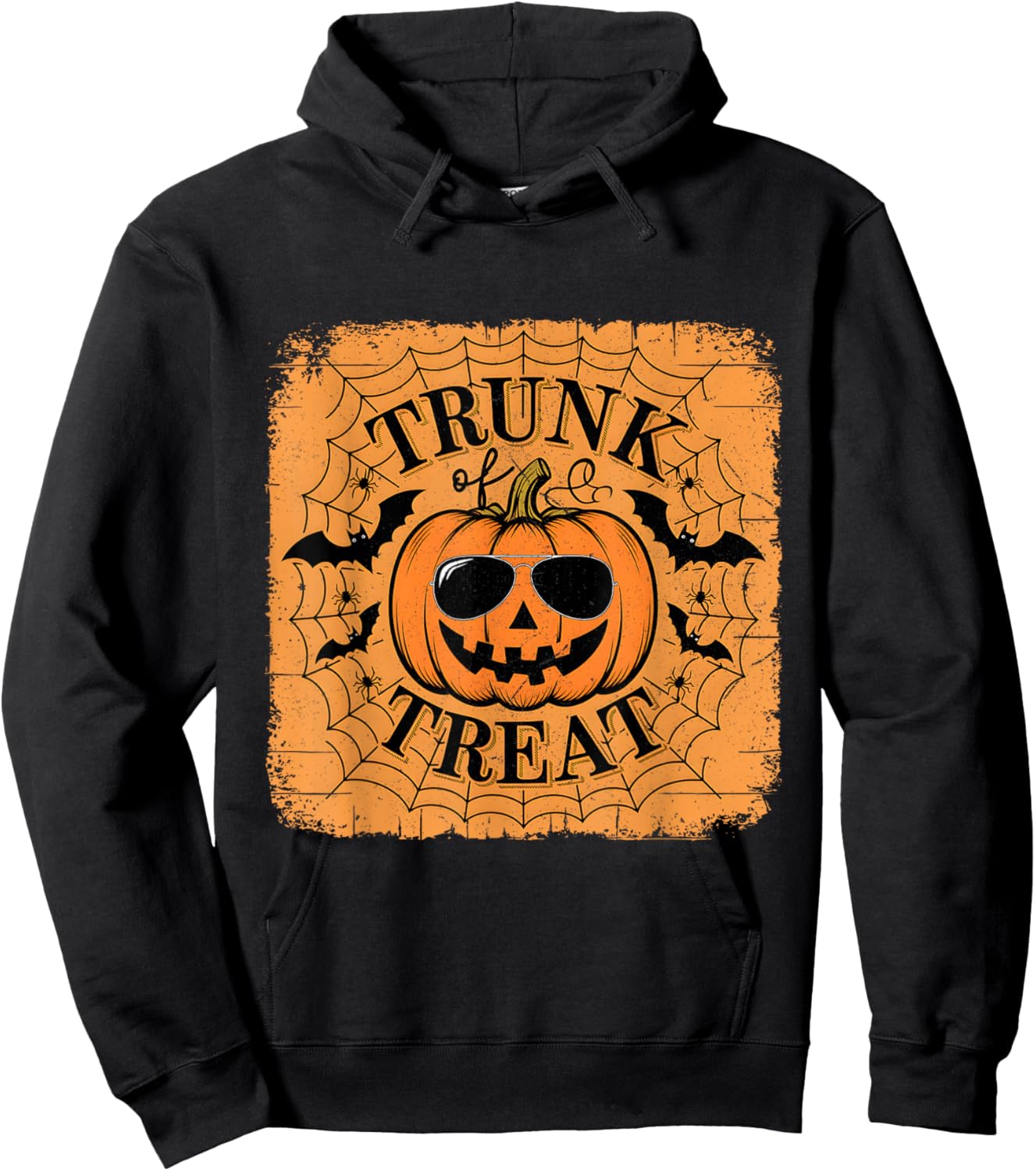 Trunk Or Treat Halloween Costume Christian Pumpkin Church Hoodie - Hoodie | Black
