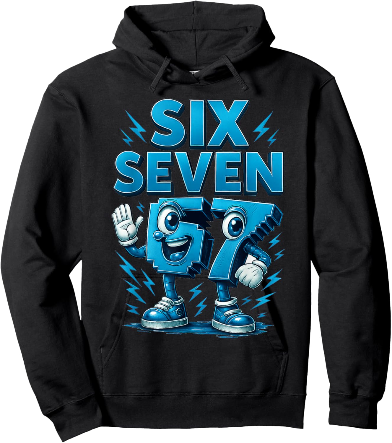 Kids Meme 67 Six Seven Hoodie - Hoodie | Black