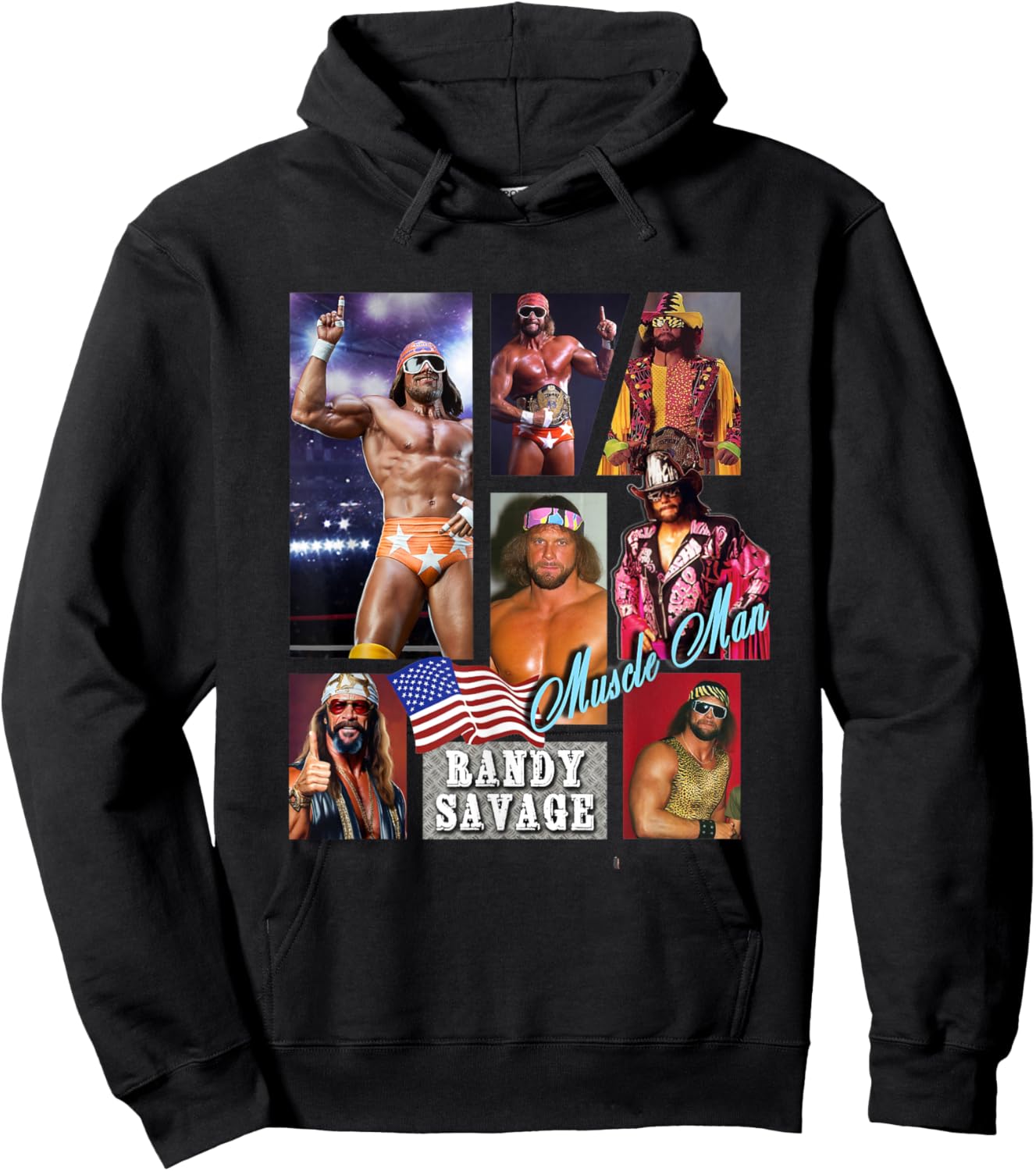 Randy Savage_003 Hoodie - Hoodie | Black