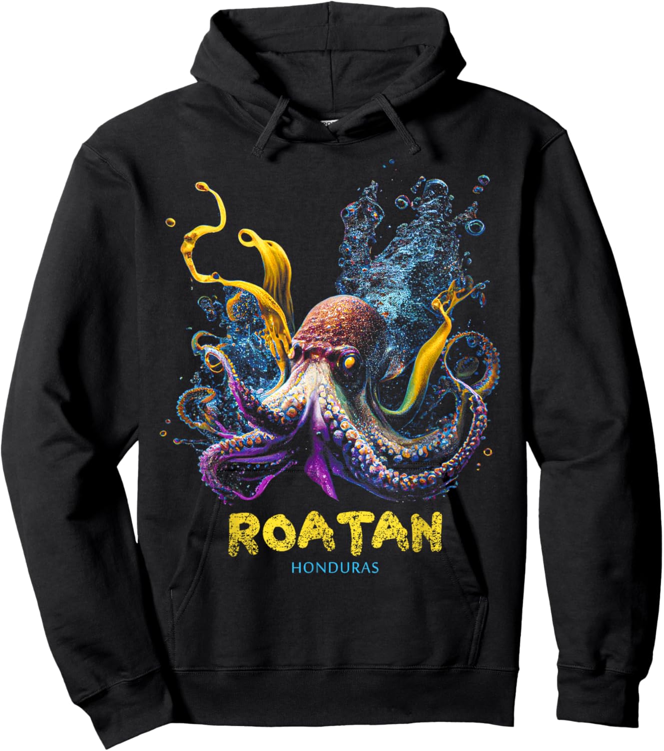 Roatan Honduras Hoodie - Hoodie | Black