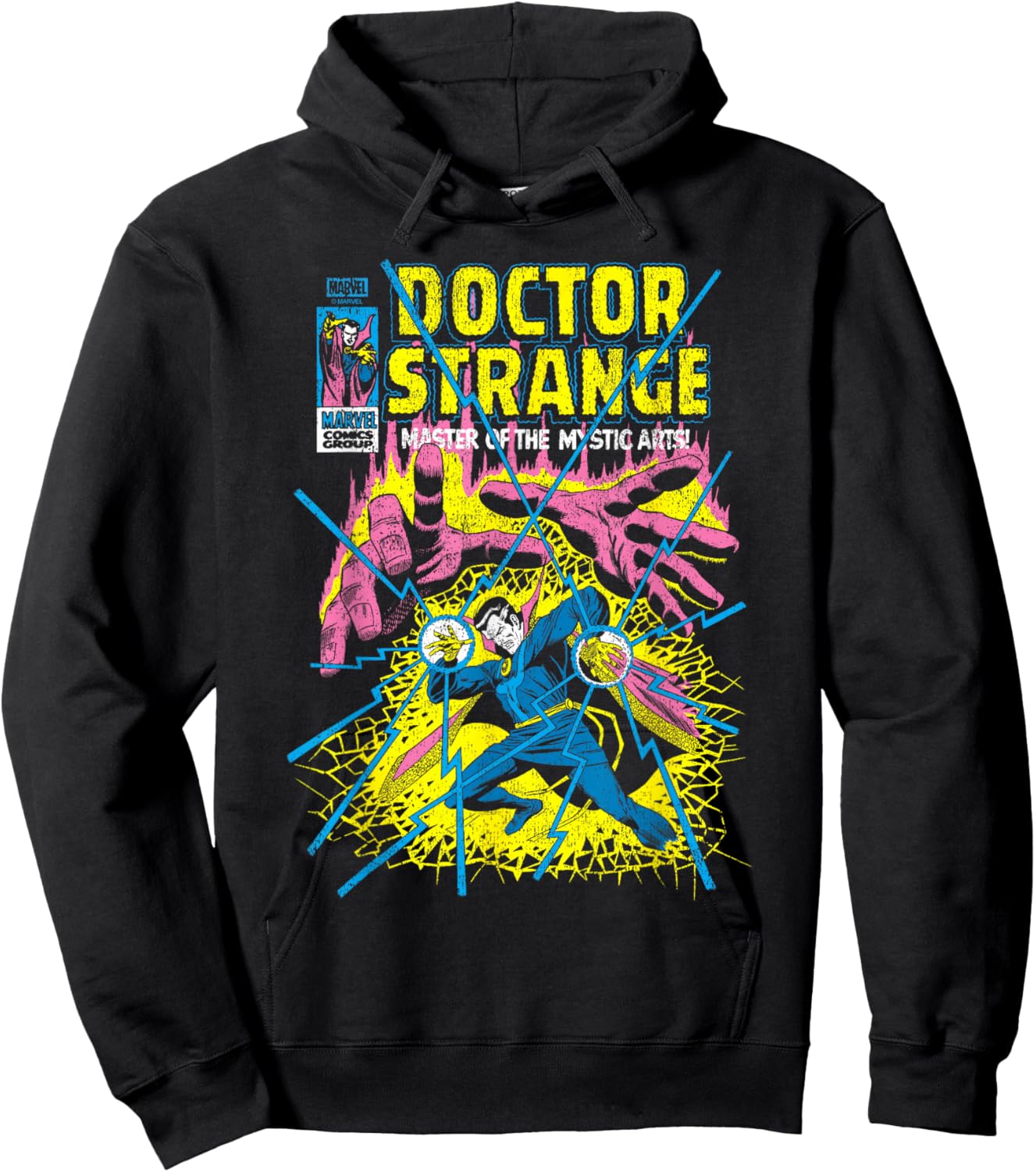 Doctor Strange - Comic Cover Hoodie - Hoodie | Black