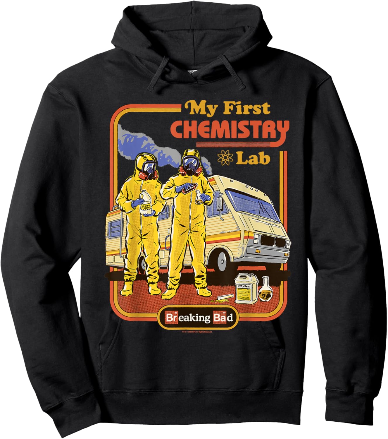 Breaking Bad My First Chemistry Lab Vintage Design TV Show Hoodie - Hoodie | Black