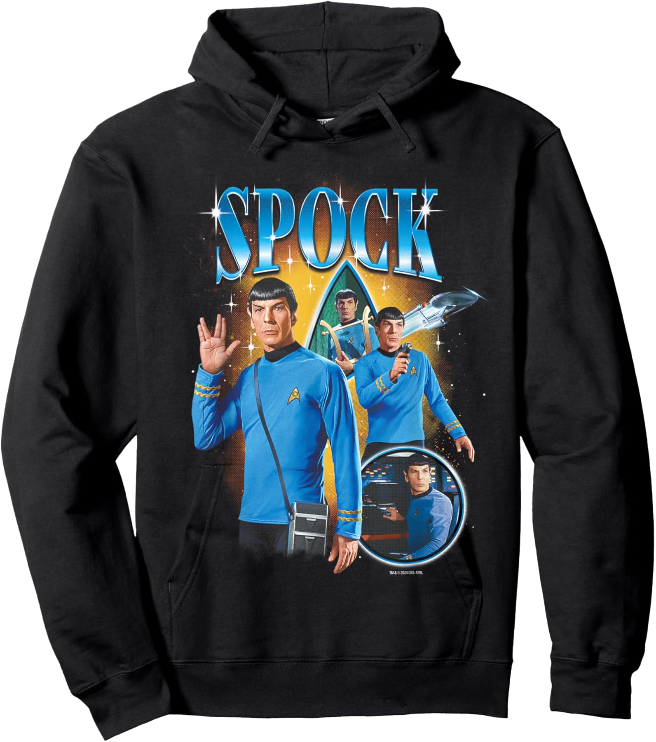 Star Trek: The Original Series Spock Heartthrob Hoodie - Hoodie | Black