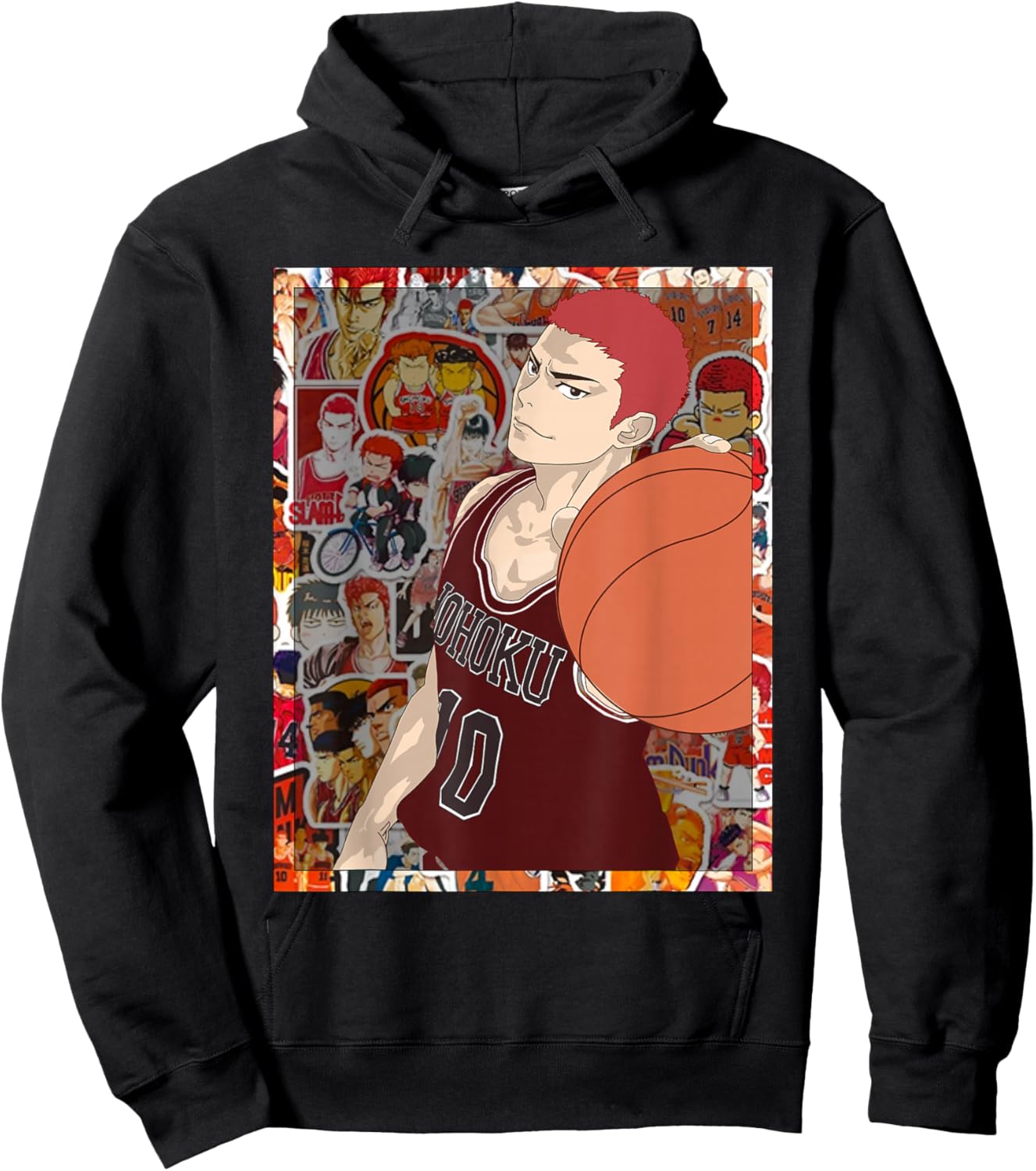Hanamichi Sakuragi Hoodie - Hoodie | Black