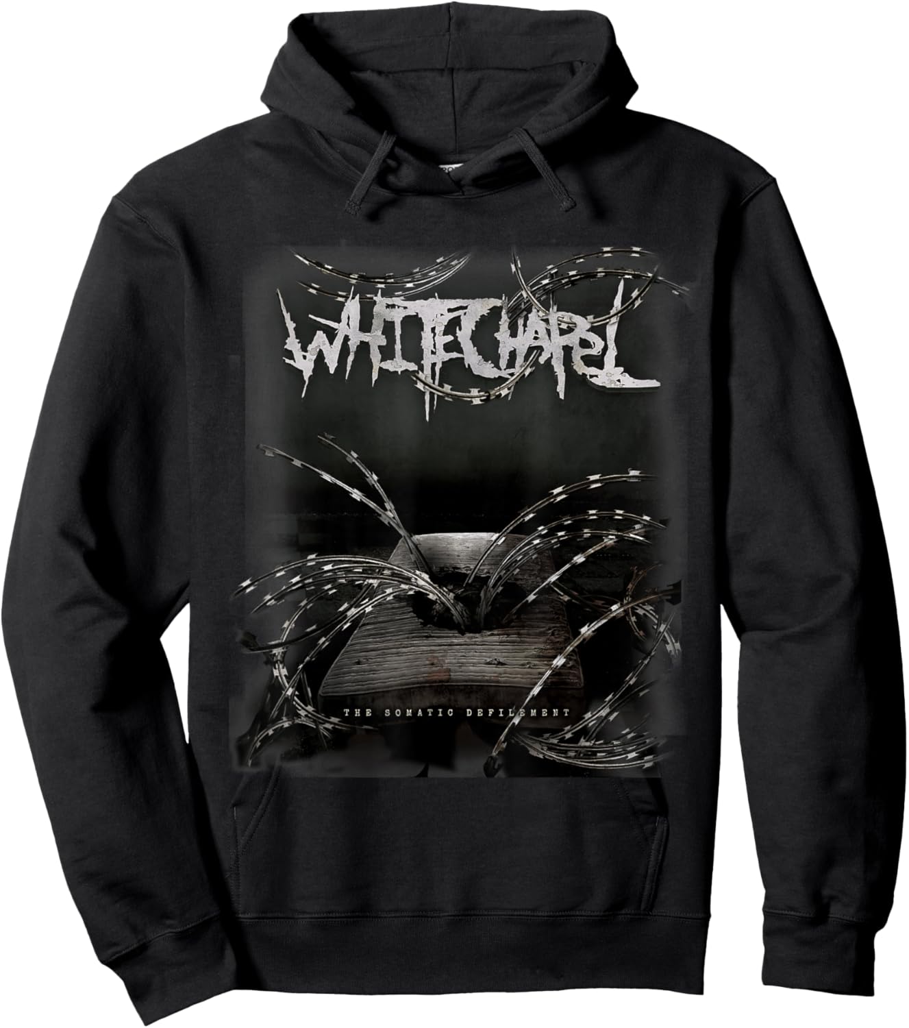 White Chapel Somatic Defilement Hoodie - Hoodie | Black