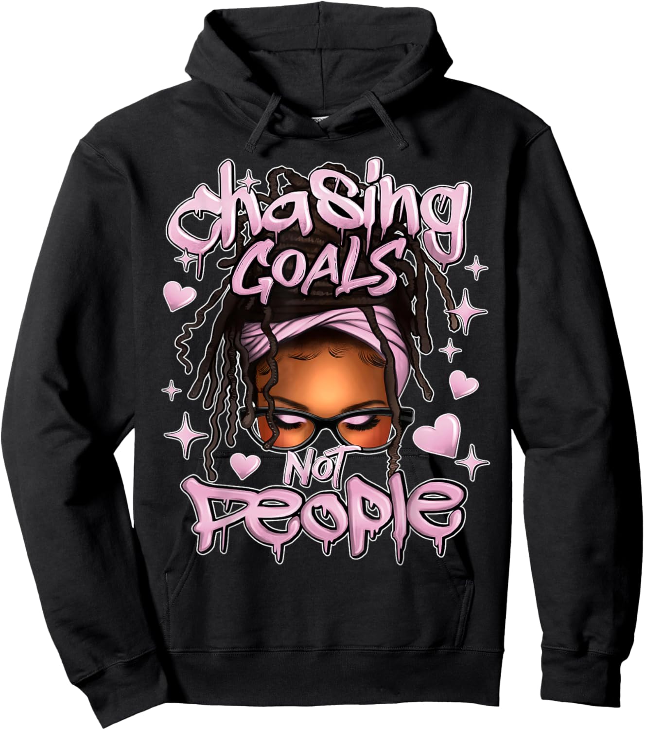 Chasing Girl Orchid 4s Matching Women Hoodie - Hoodie | Black