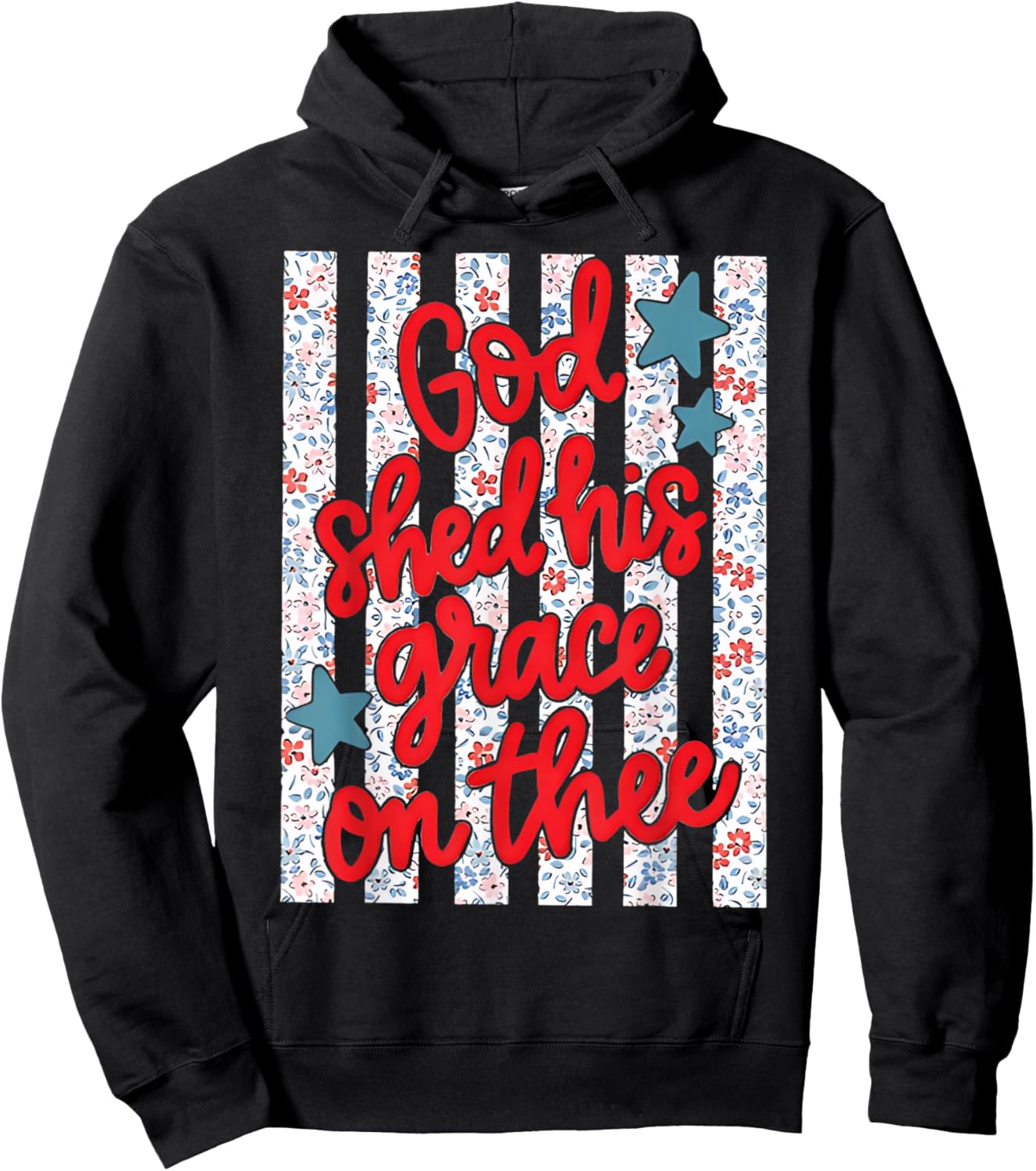 God Shed His Grace On Thee Hoodie - Hoodie | Black