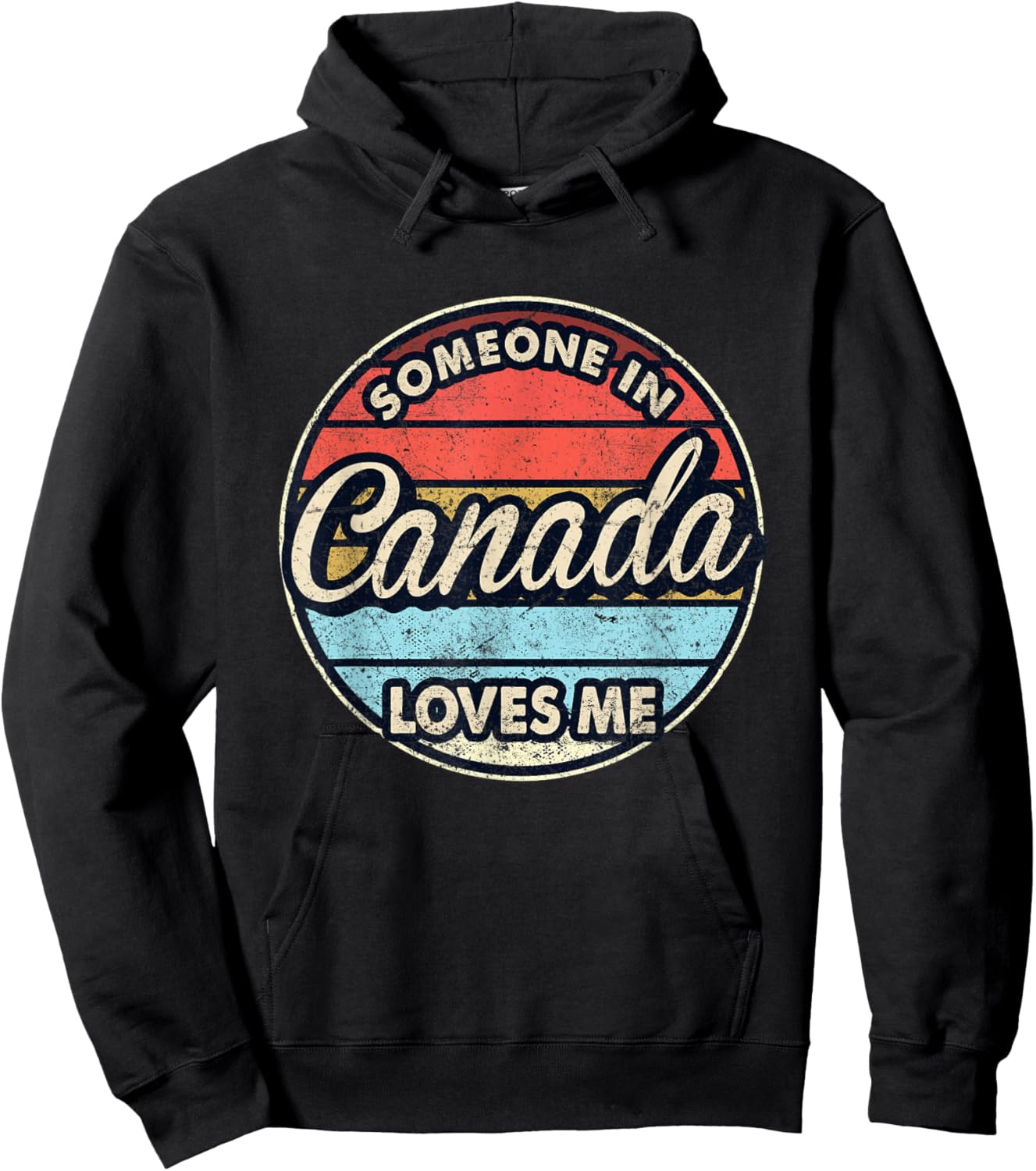 Someone in Canada Loves Me Proud Canadian Hoodie - Hoodie | Black