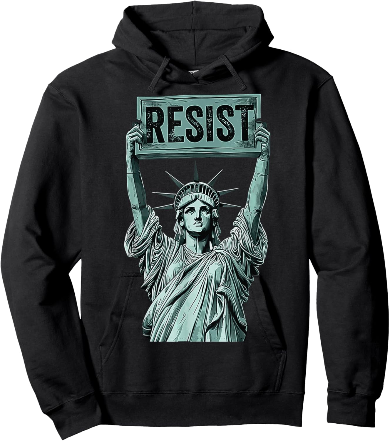 Resist Hoodie - Hoodie | Black