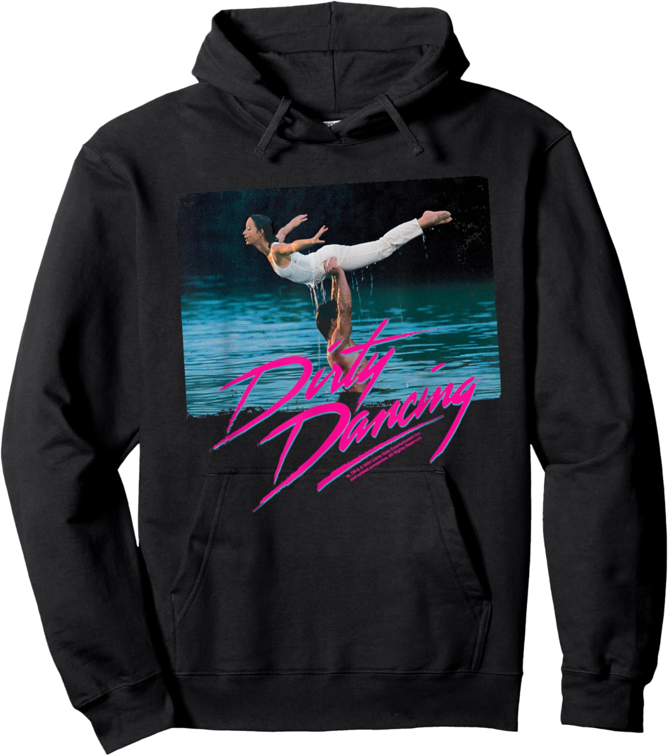 Dirty Dancing Lake Lift Scene , Black, S Hoodie - Hoodie | Black