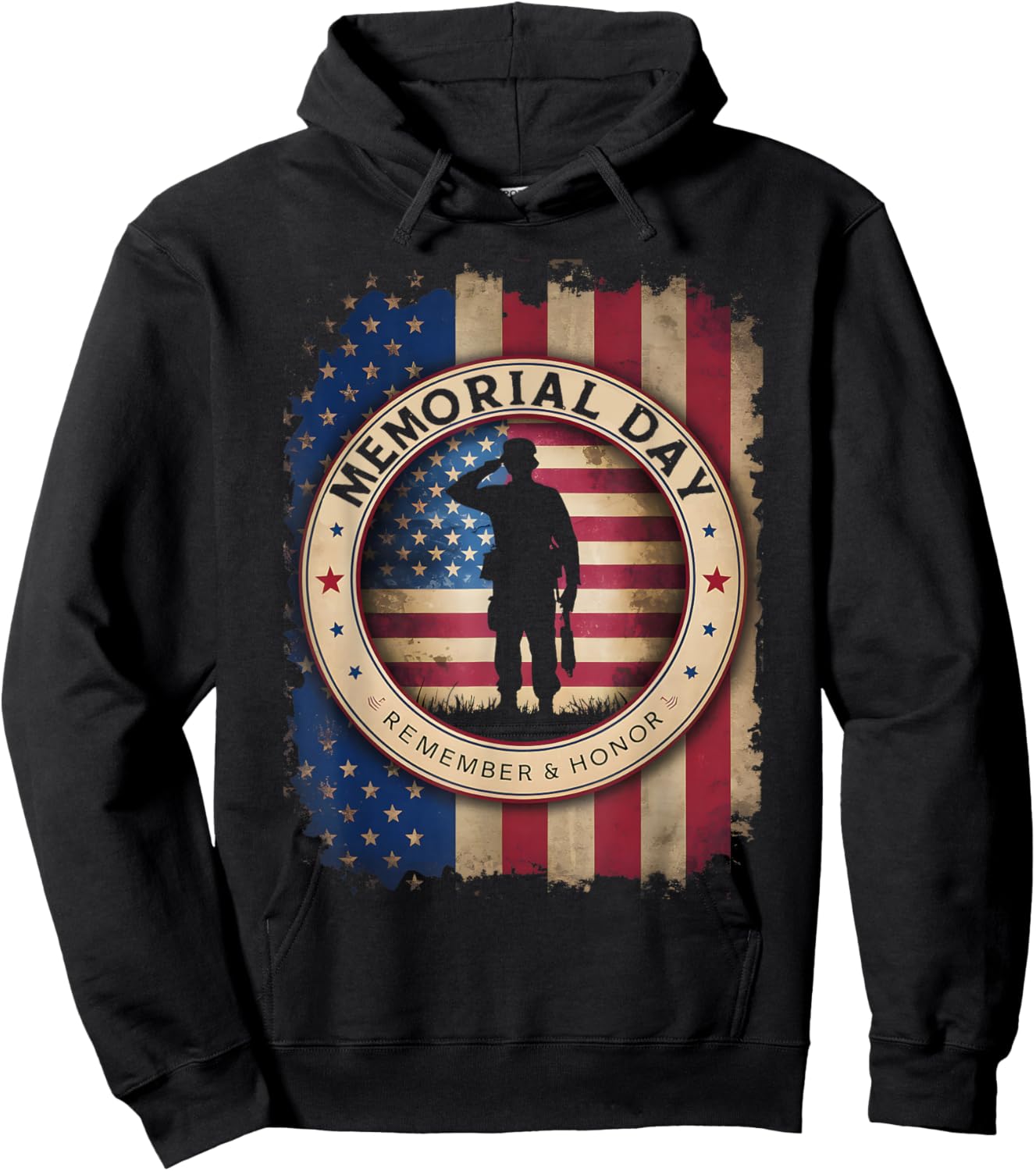 Memorial Day Hoodie - Hoodie | Black