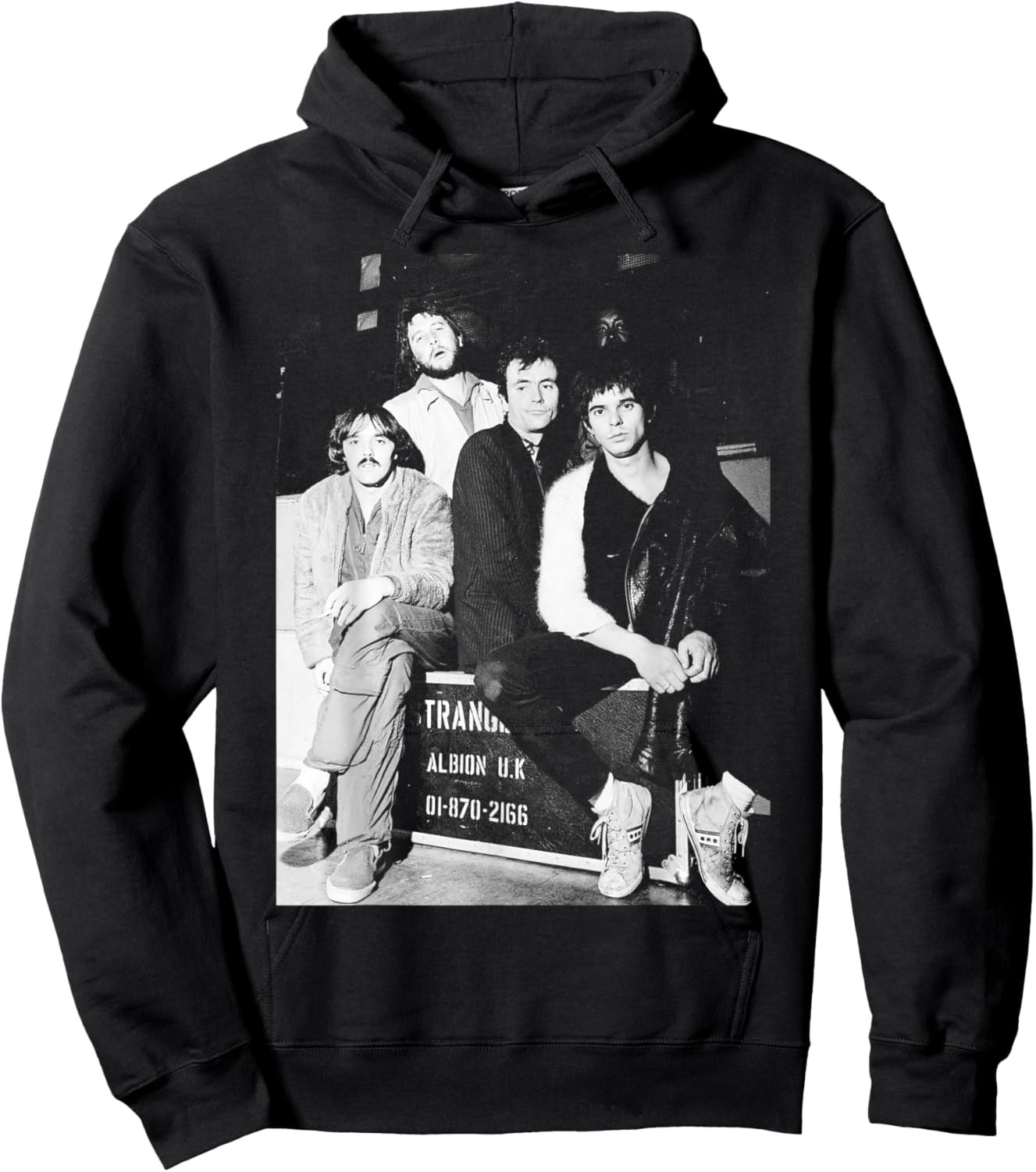 Portrait du Groupe The Stranglers No More Heroes Era Hoodie - Hoodie | Black