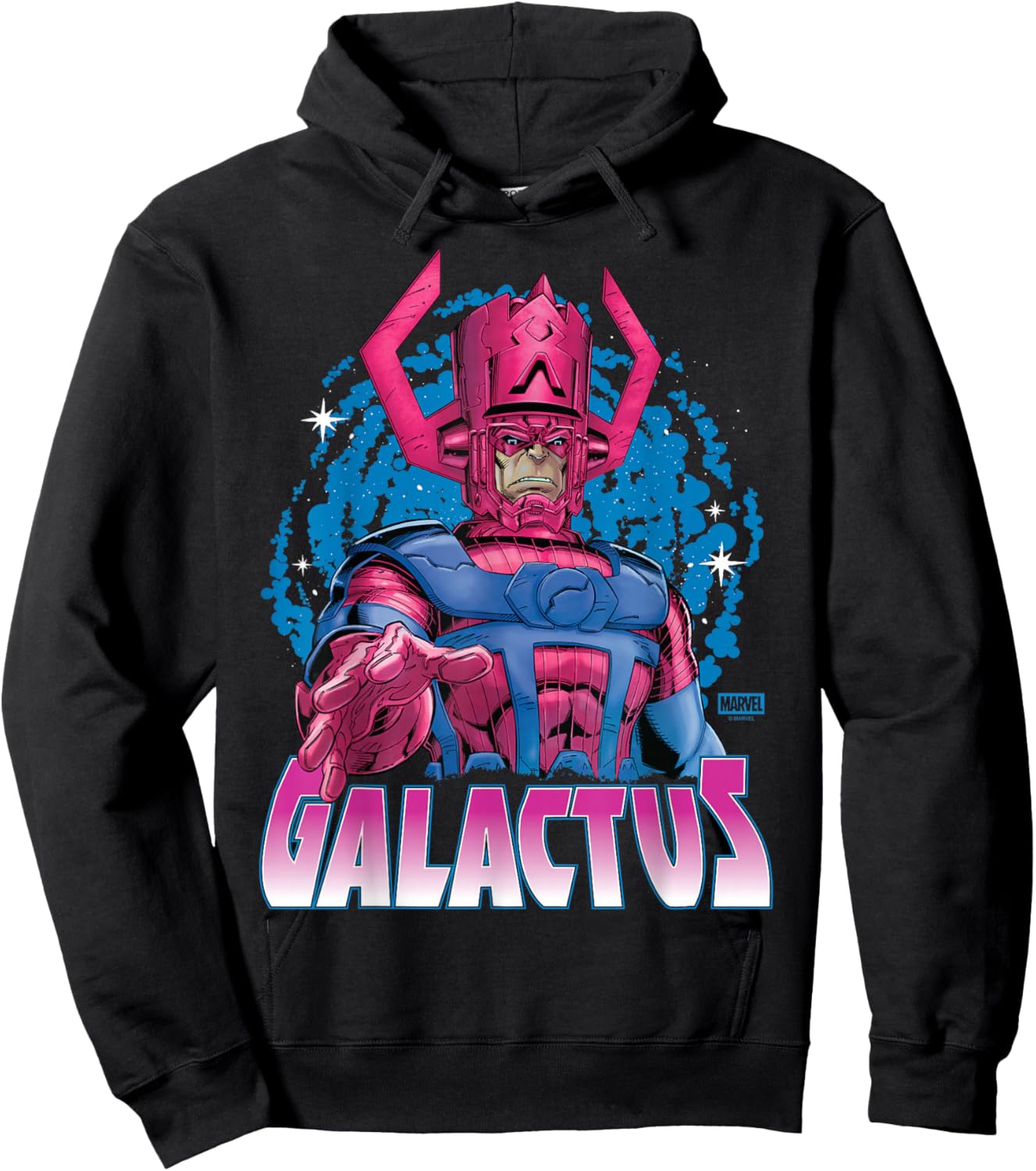 Fantastic Four - Galactus Logo Oversized Hoodie - Hoodie | Black