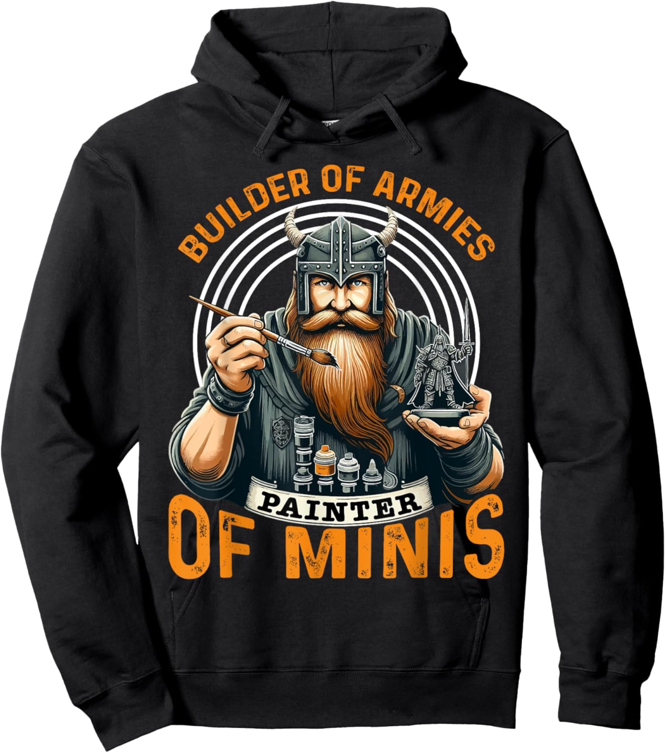 Miniature Painter Builder of Armies Hoodie - Hoodie | Black