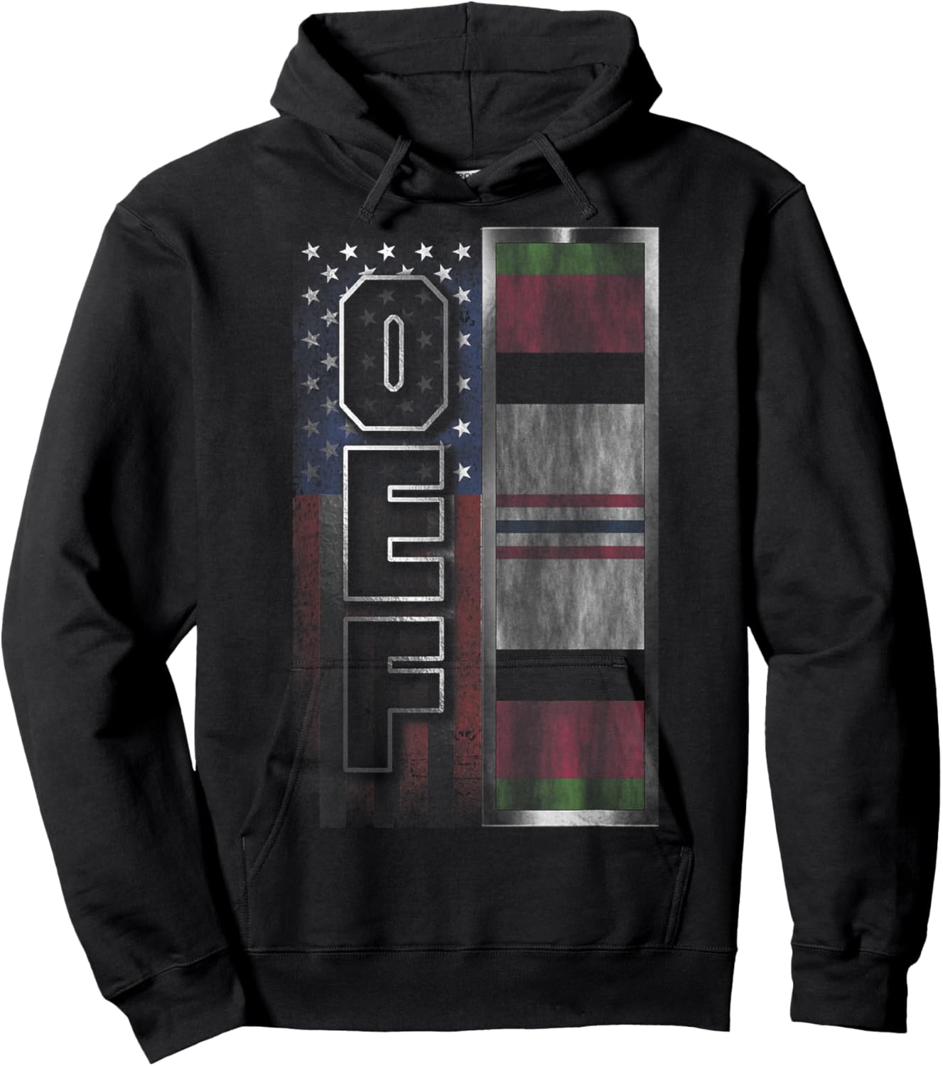 OEF Flag Hoodie - Hoodie | Black
