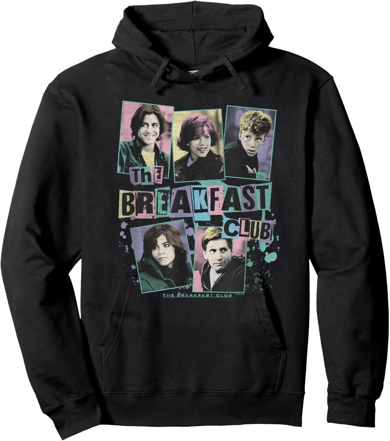 The Breakfast Club Vintage Photographs Hoodie - Hoodie | Black