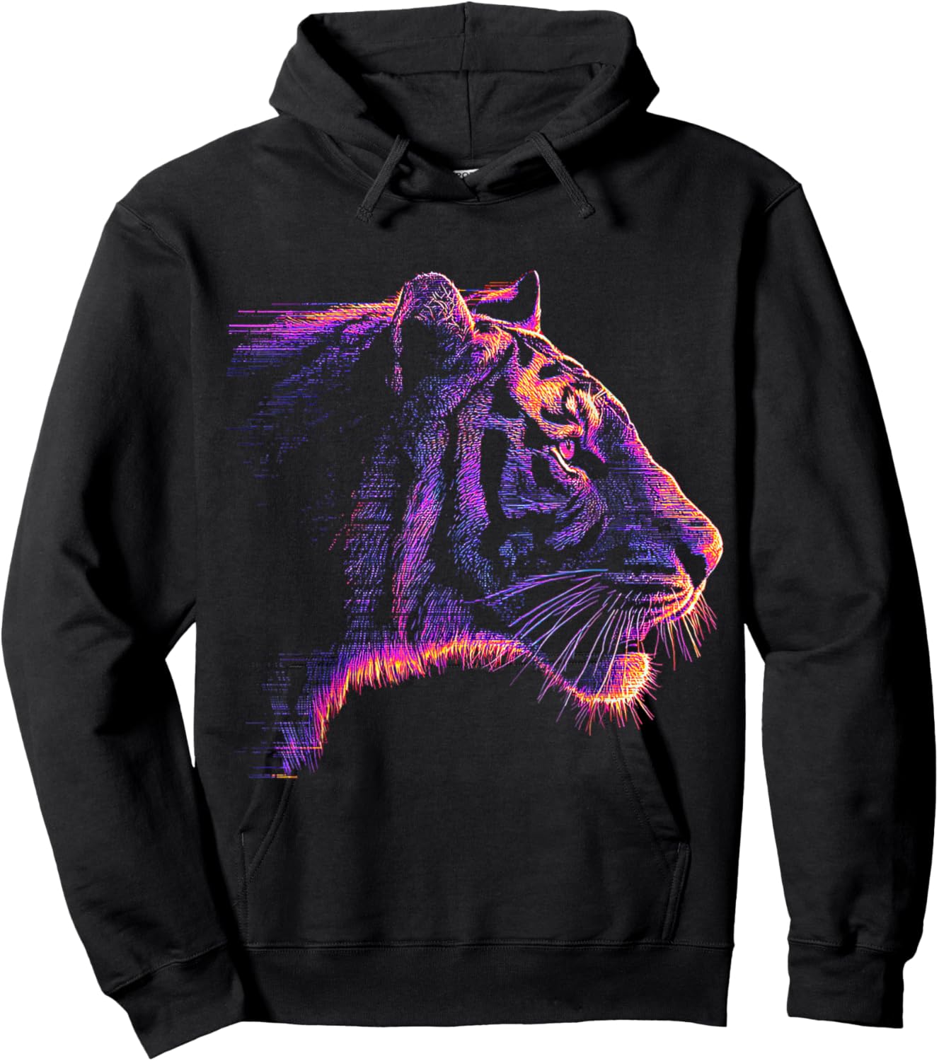 Tiger Hoodie - Hoodie | Black