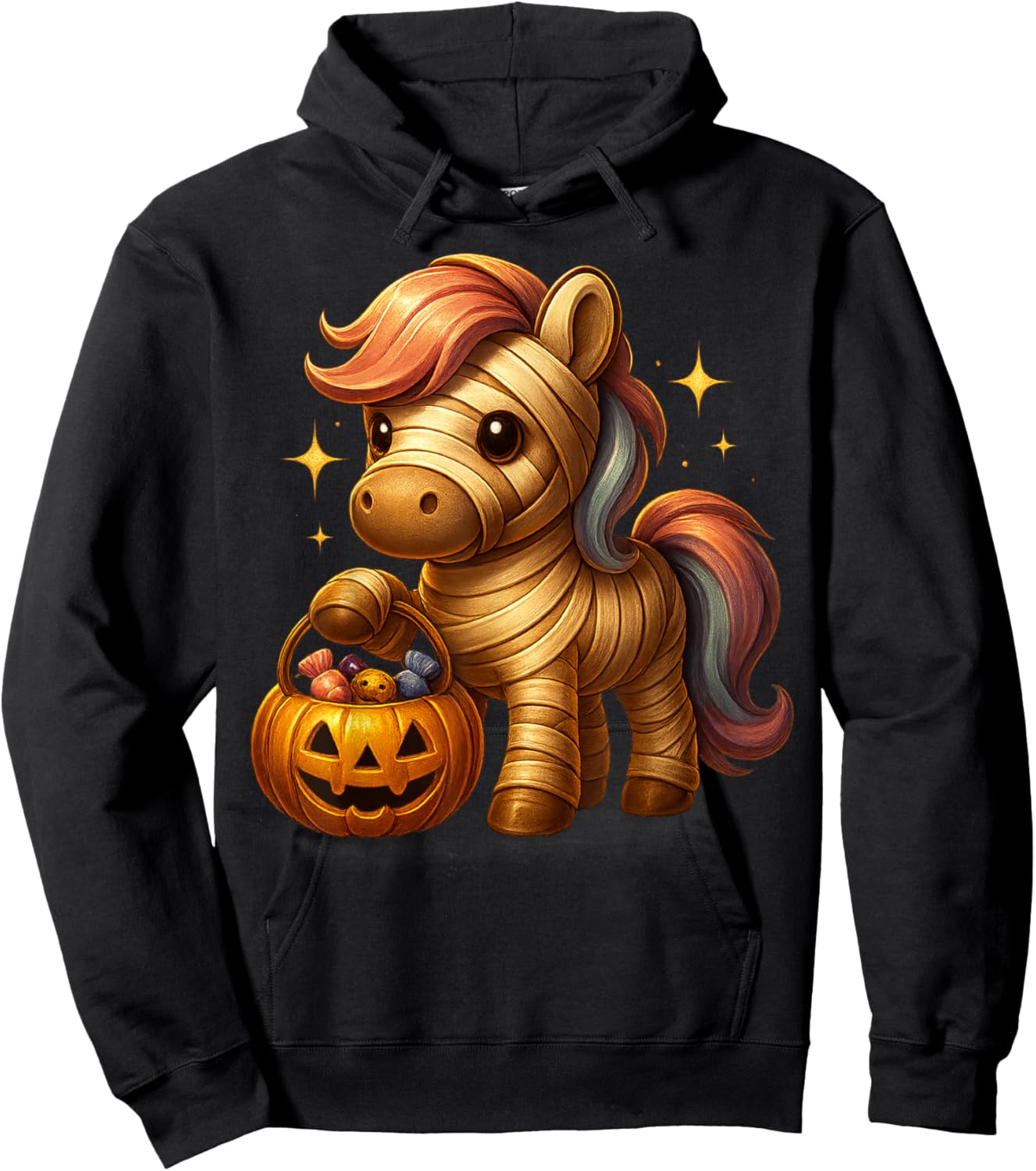 Cute Horse Halloween Costume Toddler Boys Girls Hoodie - Hoodie | Black