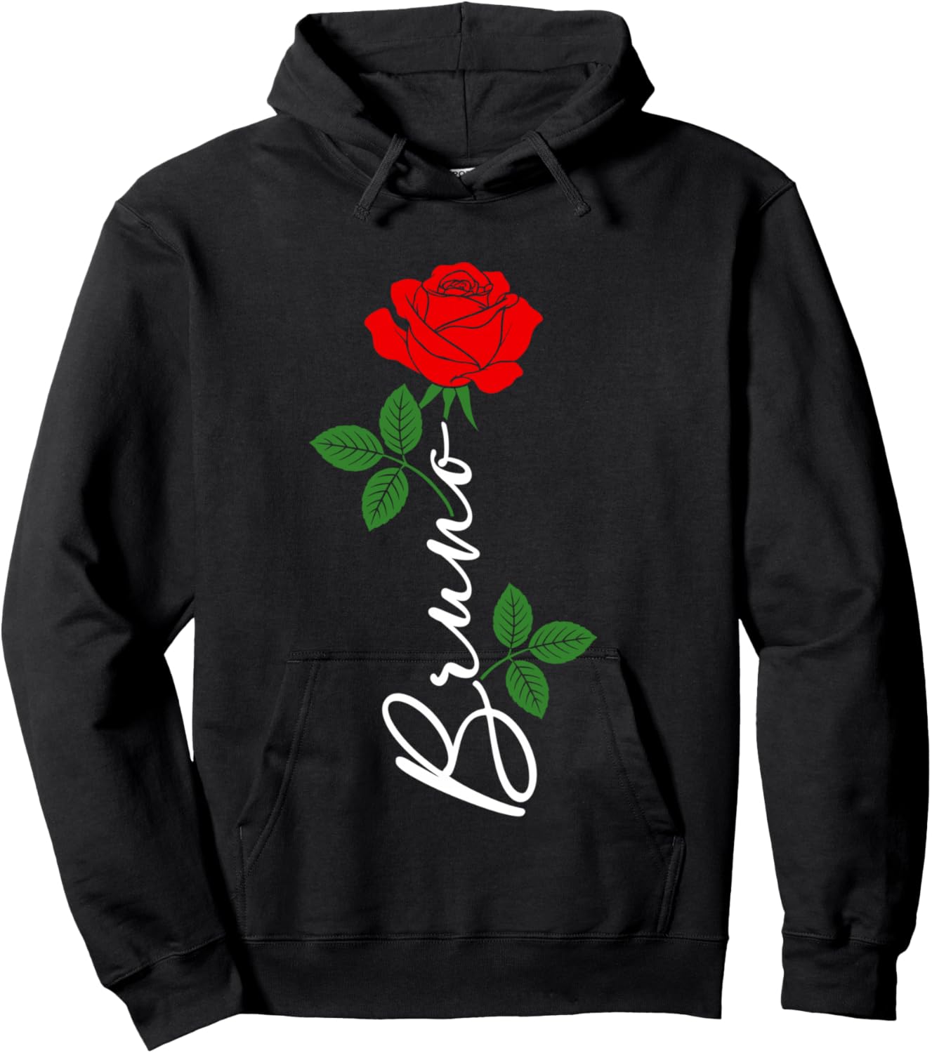 Vintage Bruno Retro Classic Gifts Women Kids Hoodie - Hoodie | Black