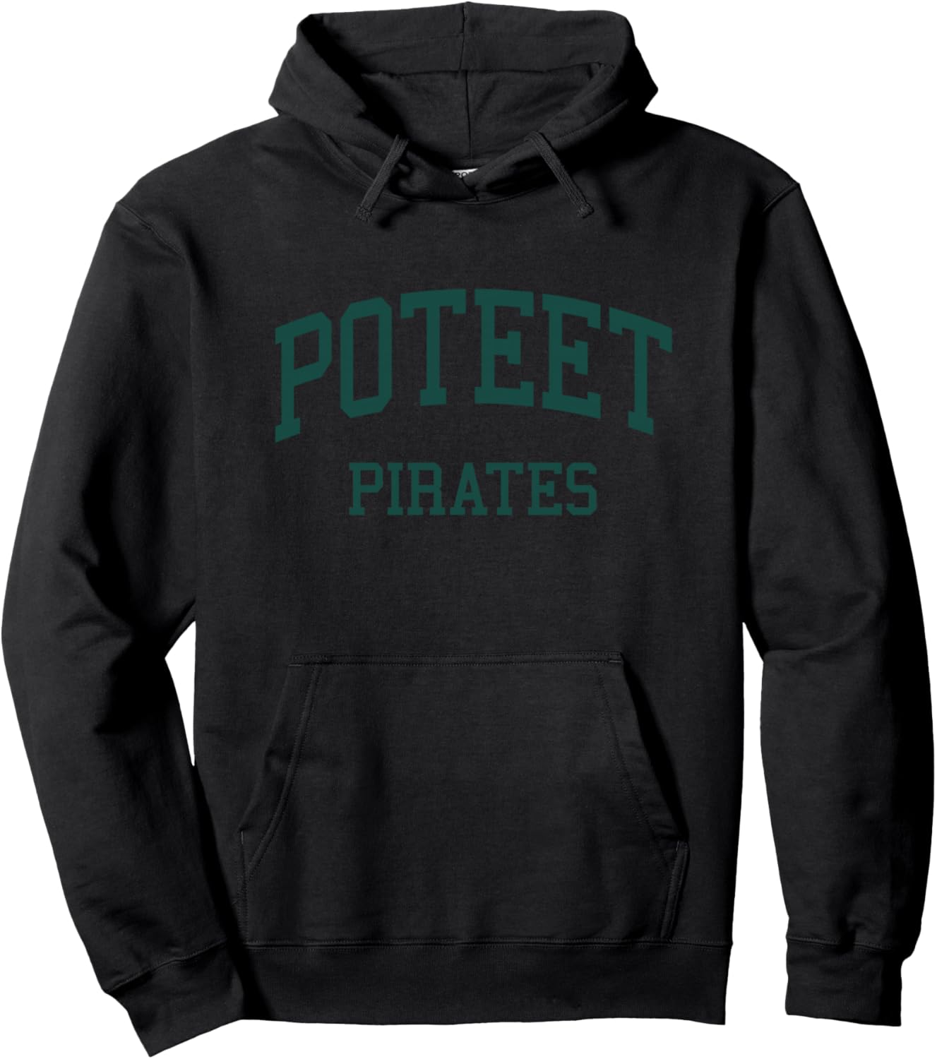 Poteet High School HS Mesquite TX Retro Hoodie - Hoodie | Black