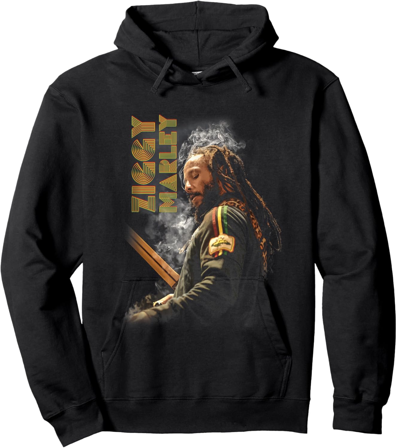Ziggy Marley - Official Merchandise - Smoke Hoodie - Hoodie | Black