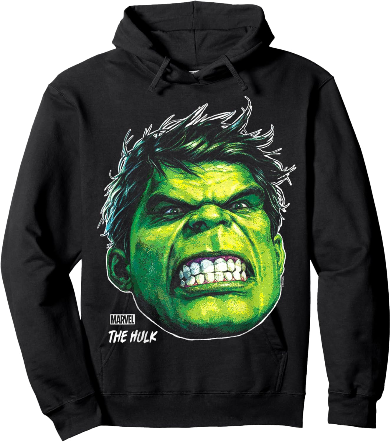 Hulk - Portrait Hoodie - Hoodie | Black