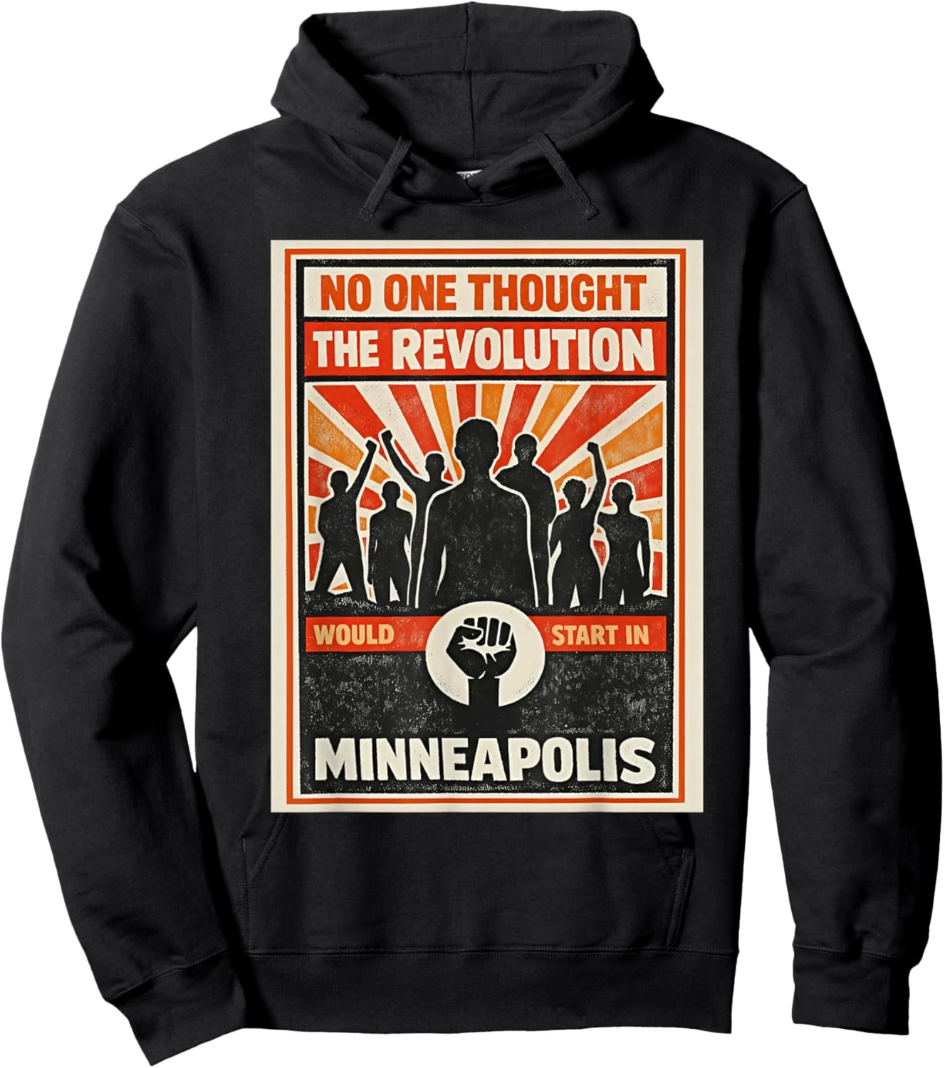 Minneapolis Hoodie - Hoodie | Black